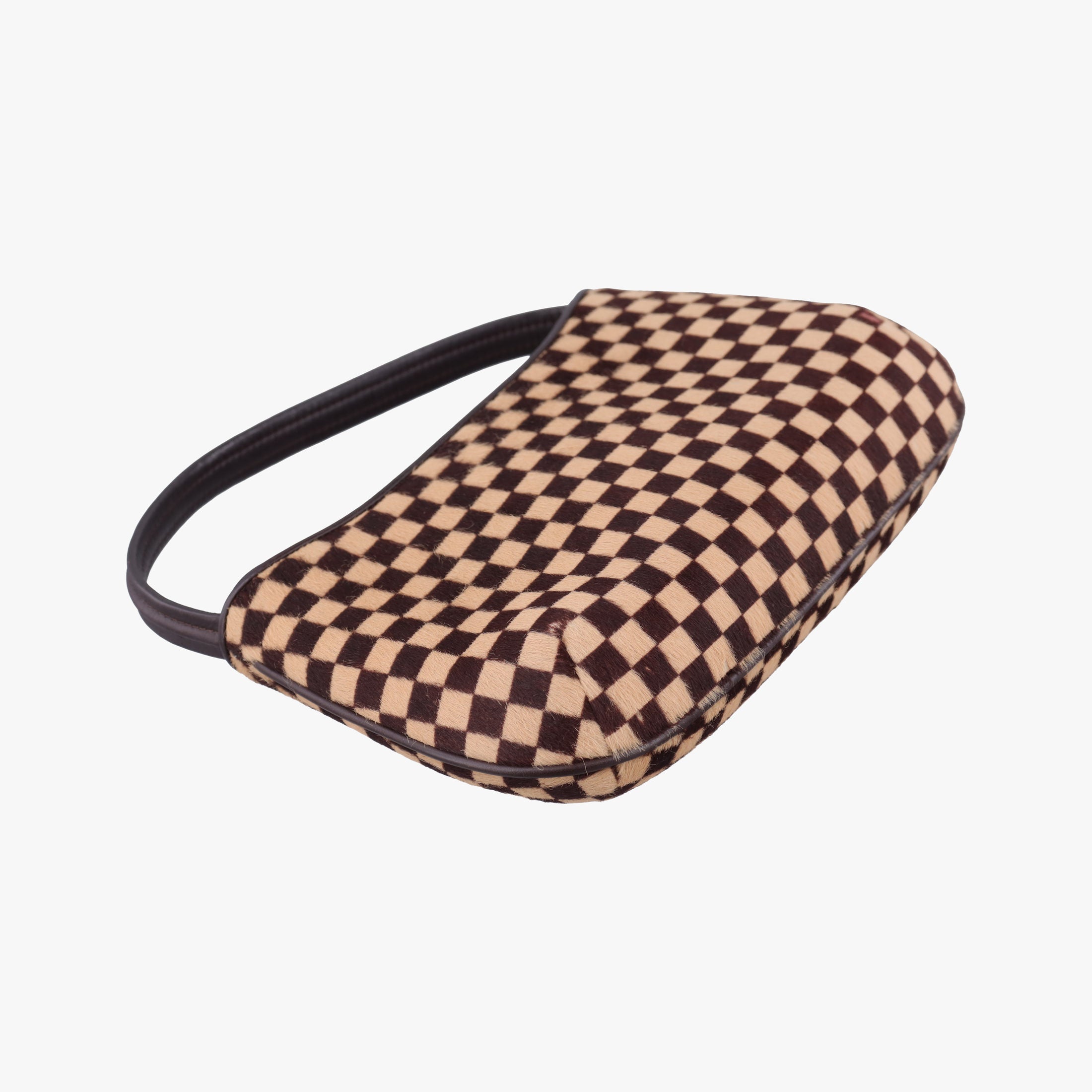 Damier Sauvage Brown×Beige Ponyhair M92132 CE0061ダミエソバージュ ブラウン×ベージュ ハラコ M92132 CE0061