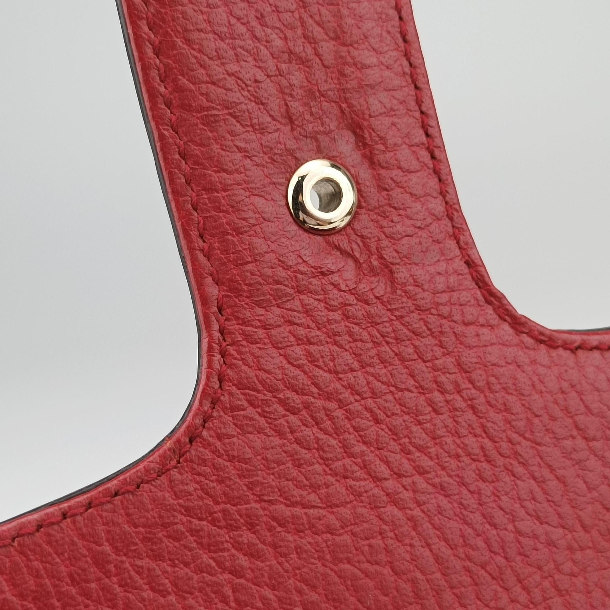 Interlocking G Red Leather 510304 D027275416インターロッキングG レッド レザー 510304 D027275416