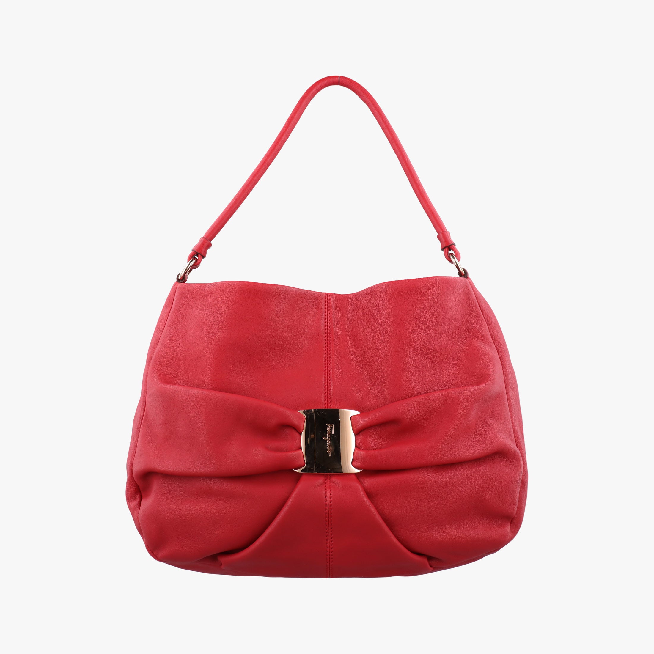Vara Ribbon Red calfskin AU-21/C337ヴァラ ライン レッド カーフレザー AU-21/C337