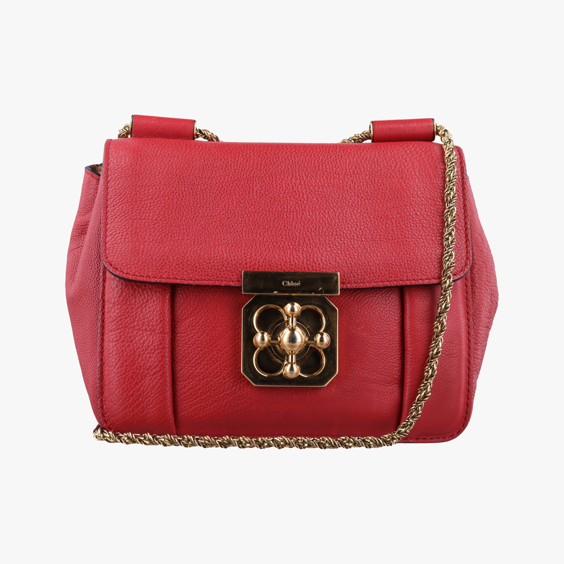 Elsie Red Leather 011157エルシー レッド レザー 011157