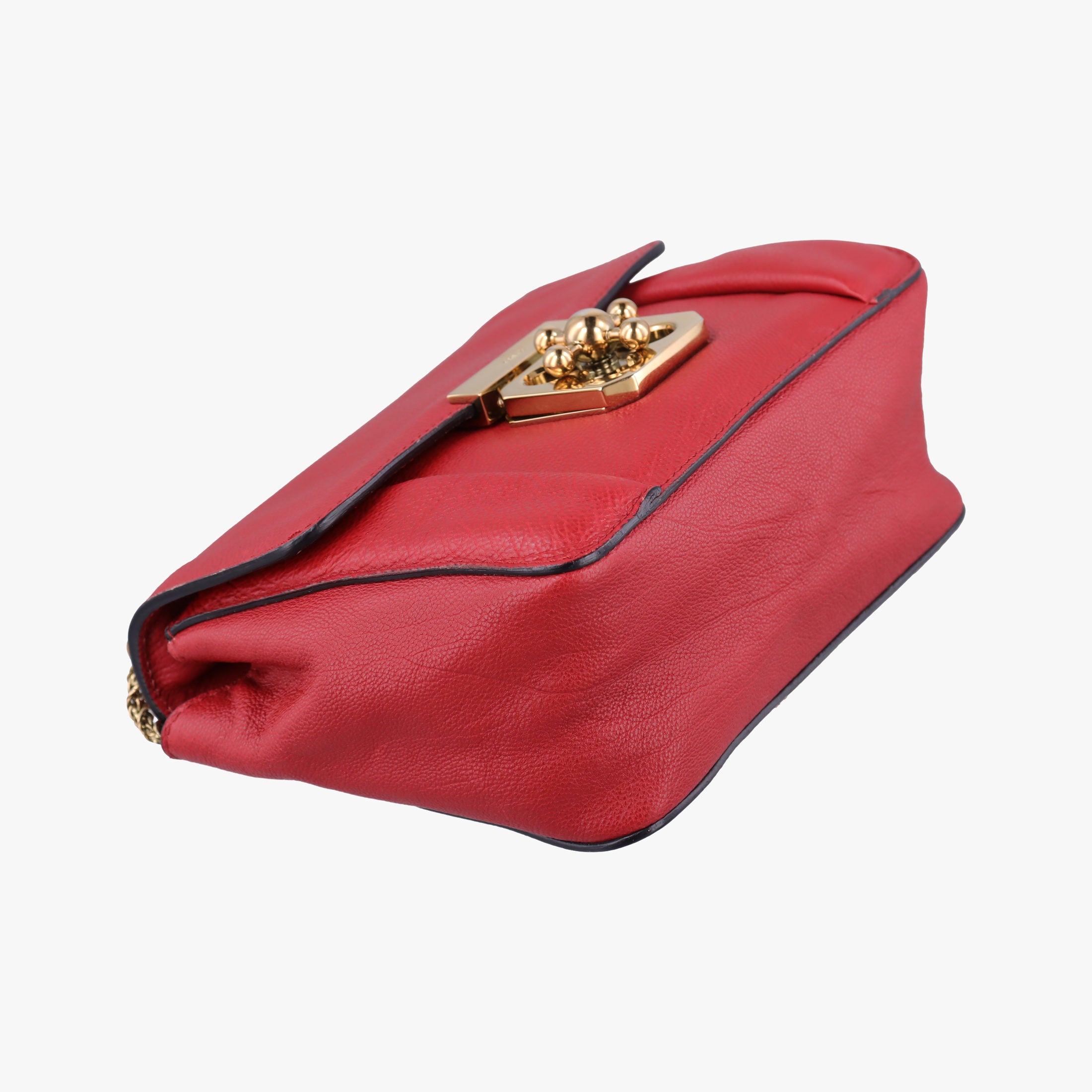Elsie Red Leather 011157エルシー レッド レザー 011157