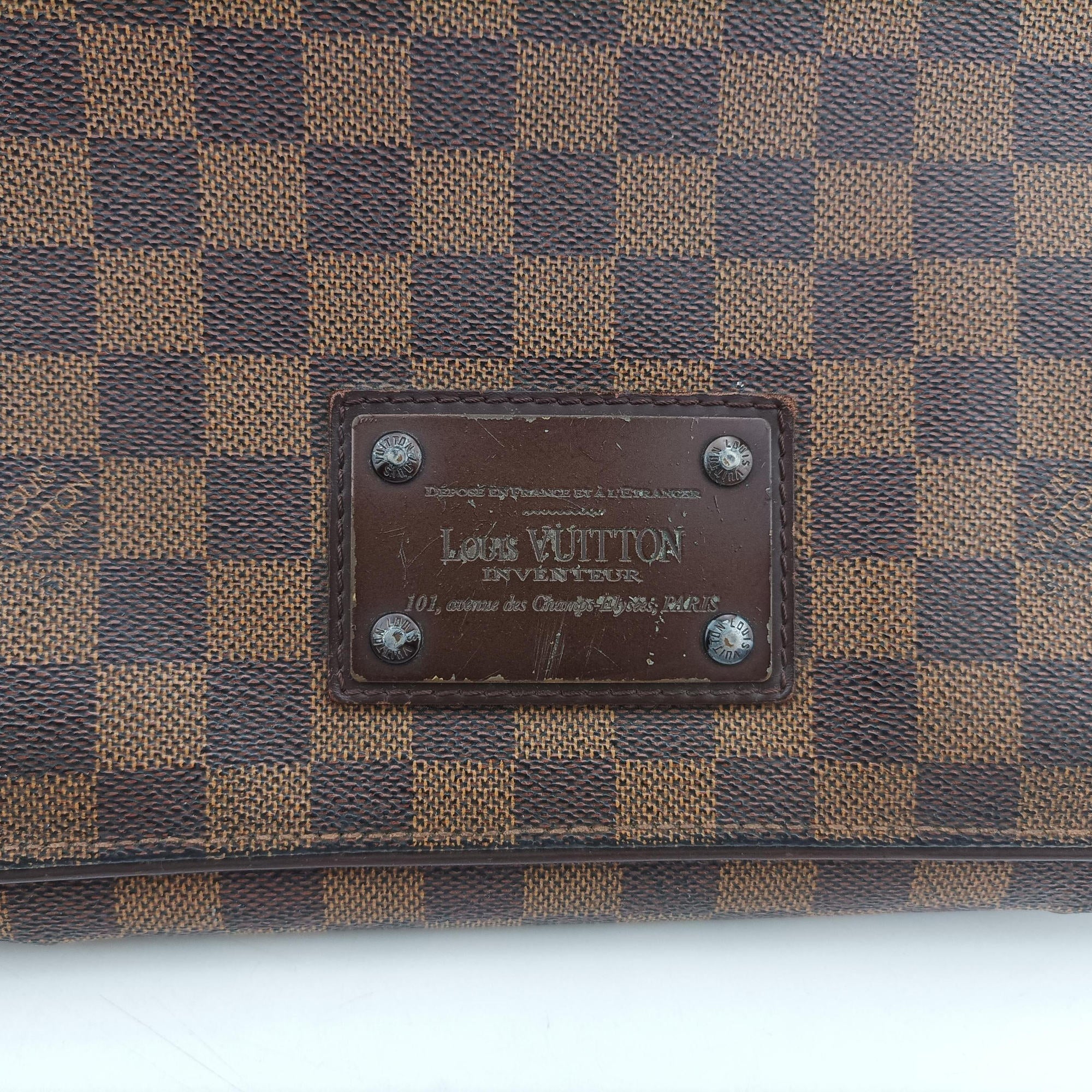 BROOKLYN MM EBENE Damier Canvas N51211 CA1150ブルックリンMM エベヌ ダミエキャンバス N51211 CA1150