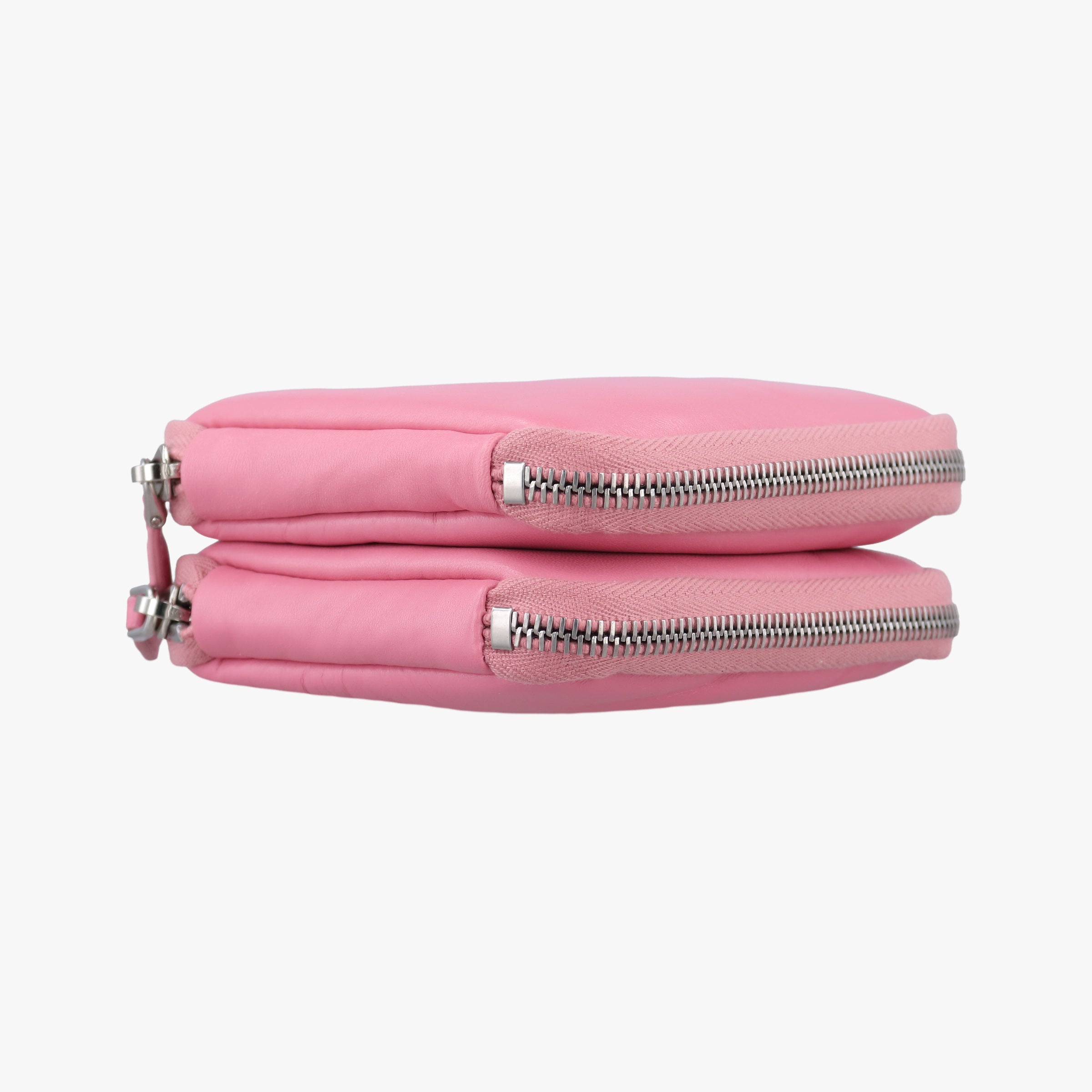 Triangle mini Pink Leather 1NR015 62トライアングル ミニ ピンク レザー 1NR015 62