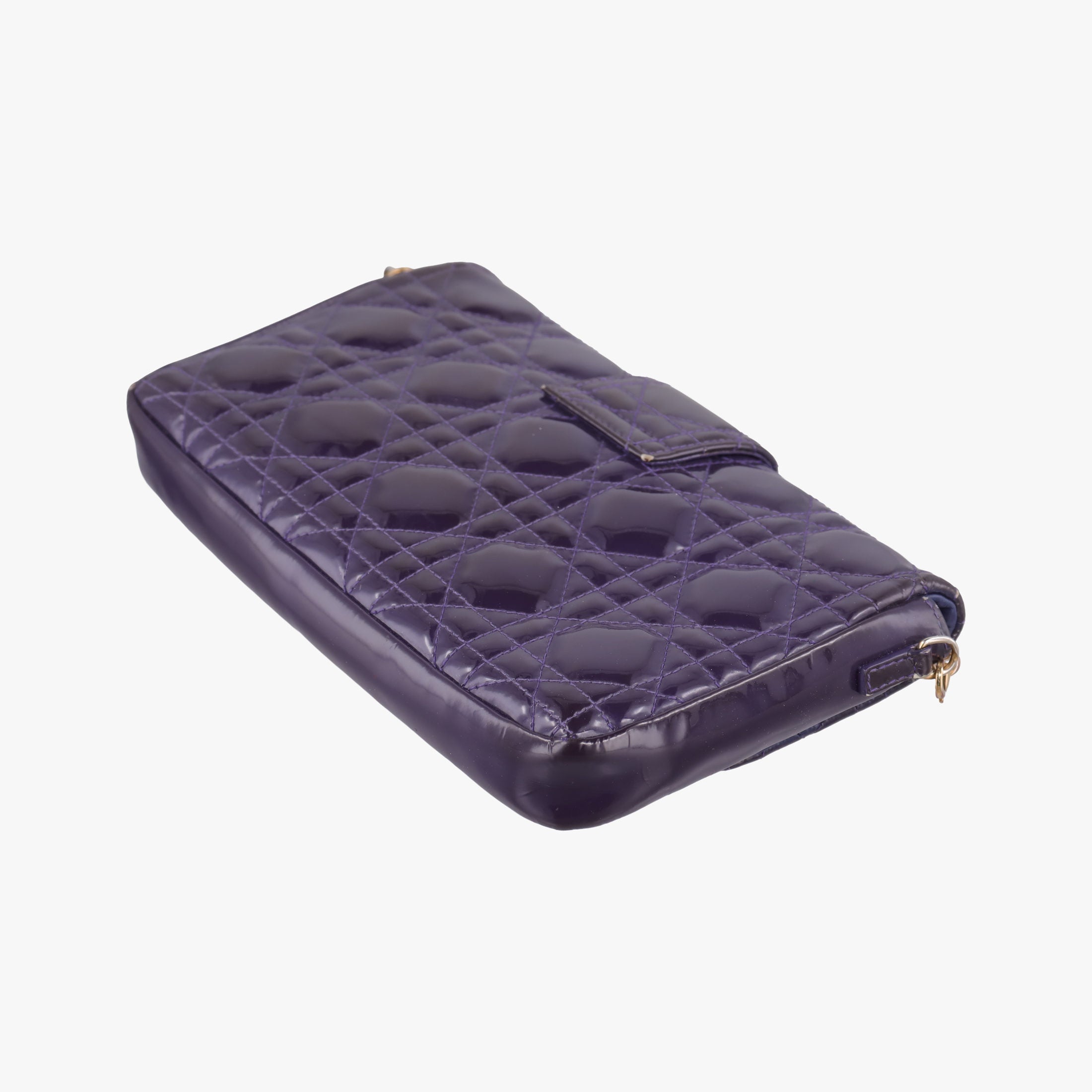 Miss Dior Cannage New Rock Purple Patent 24-MA-0193ミス ディオール カナージュ ニューロック パープル パテント 24-MA-0193
