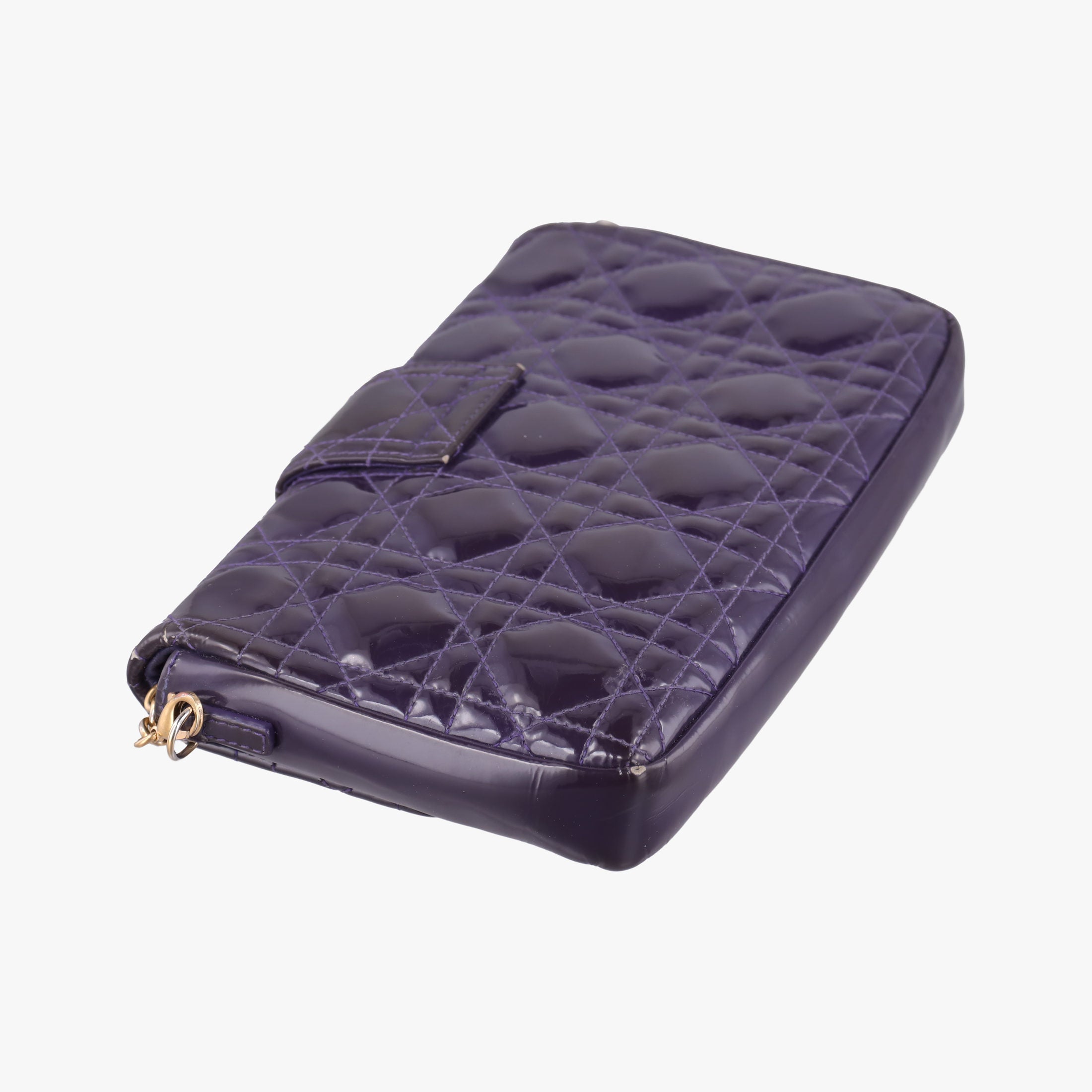 Miss Dior Cannage New Rock Purple Patent 24-MA-0193ミス ディオール カナージュ ニューロック パープル パテント 24-MA-0193