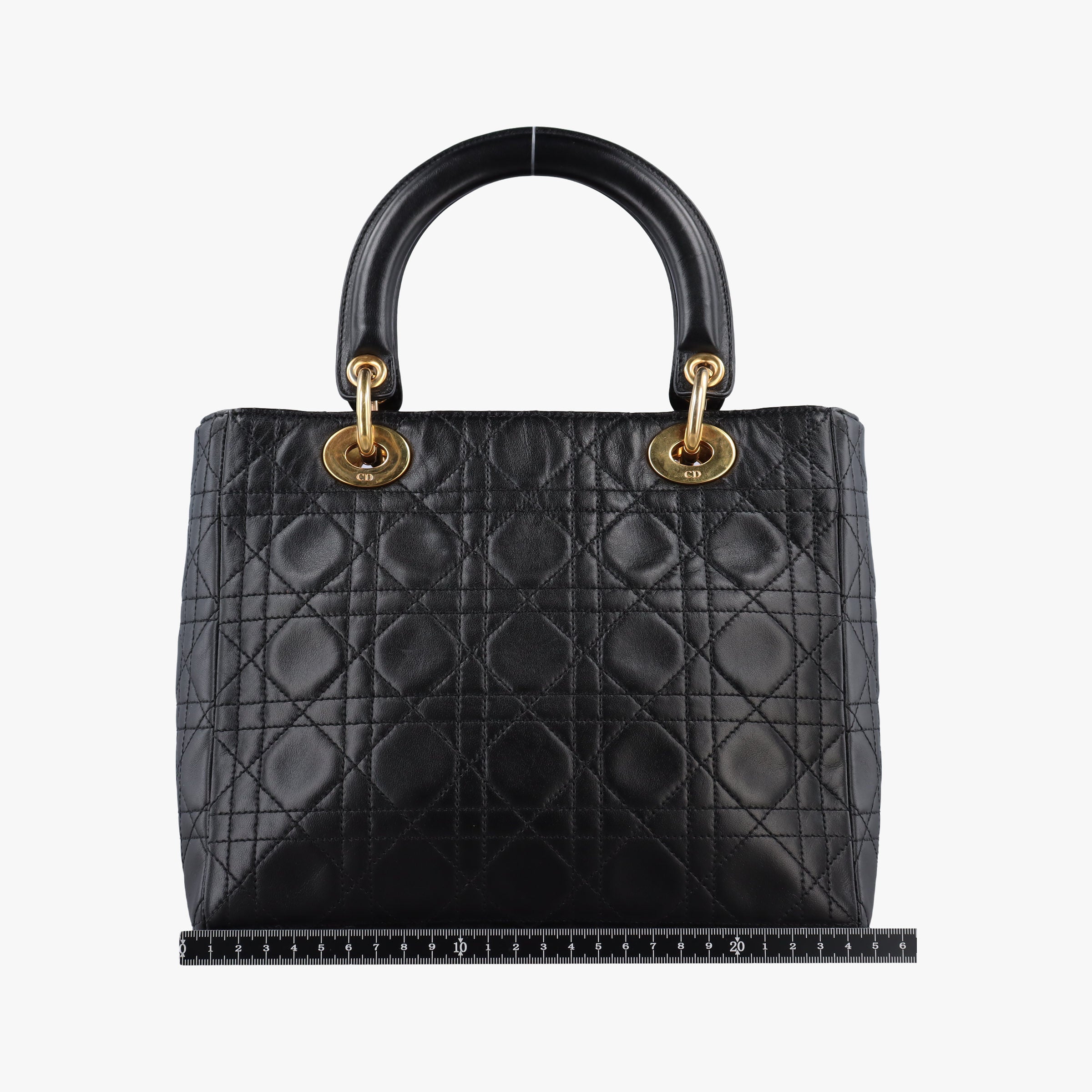 Lady Dior Black lambskin MA-0917レディディオール ブラック ラムスキン MA-0917