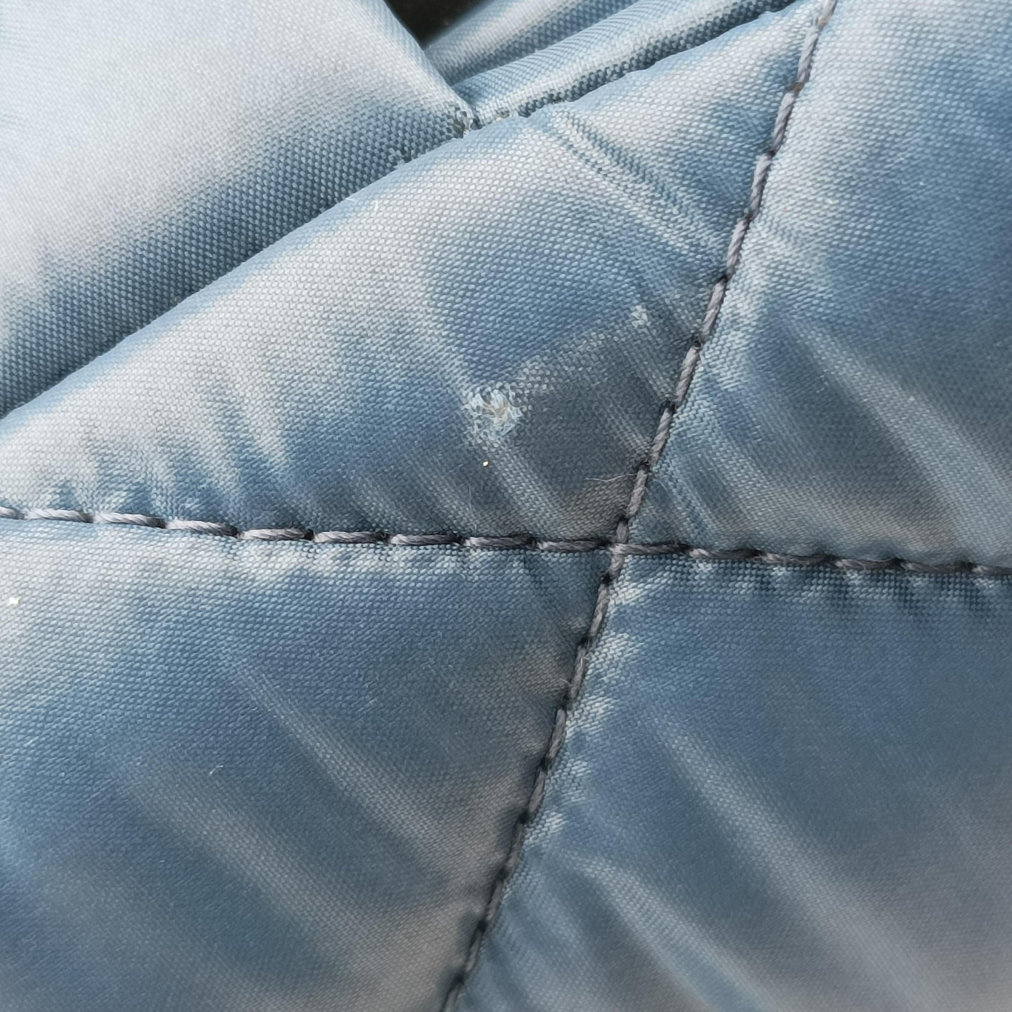 Cococoon Quilting Blue Nylon×Leather A47107 13664271コココクーン キルティング ブルー ナイロン×レザー A47107 13664271