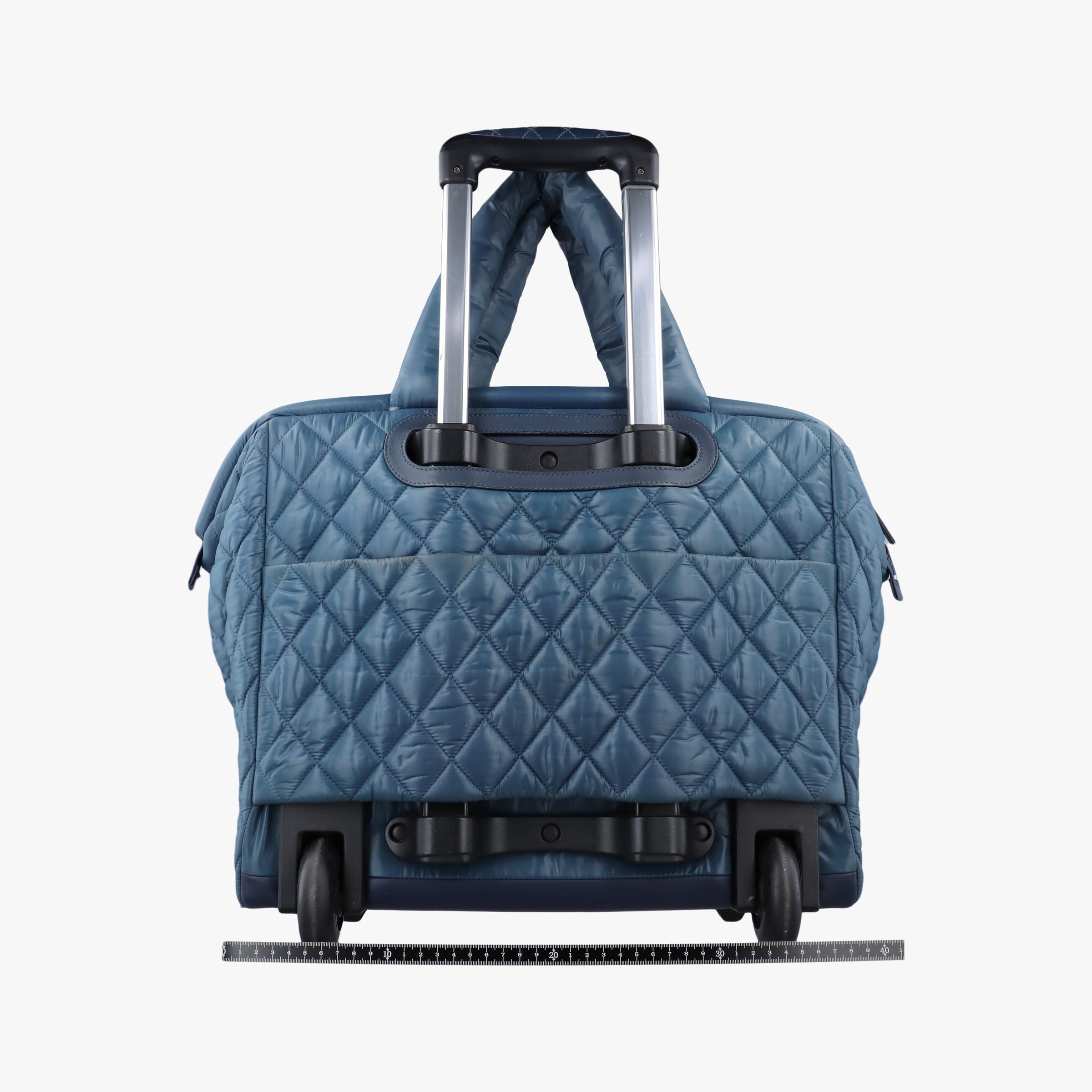 Cococoon Quilting Blue Nylon×Leather A47107 13664271コココクーン キルティング ブルー ナイロン×レザー A47107 13664271