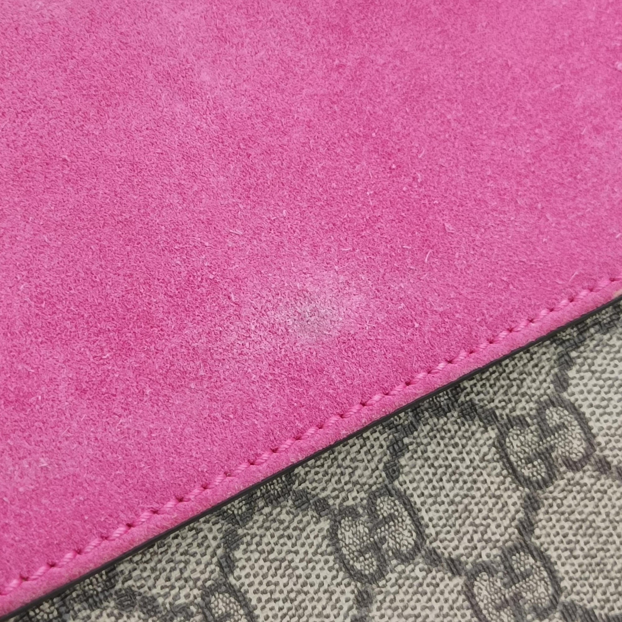 Dionysus Brown×pink PVC coated canvas × suede 400249 E020389482ディオニュソス ブラウン×ピンク PVCコーティングキャンバス×スエード 400249 E020389482
