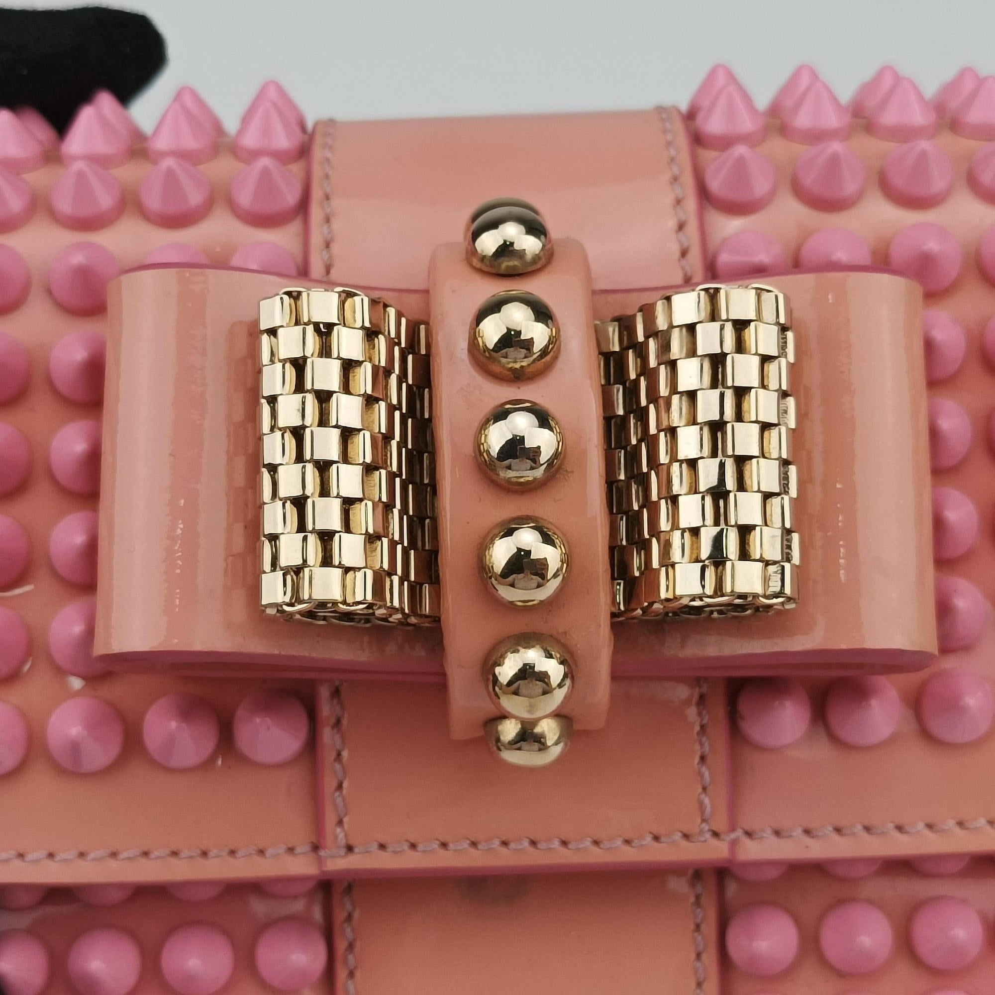 Sweet Charity Scarabe Spike Pink Patent スイート チャリティー スカラベ スパイク ピンク パテント