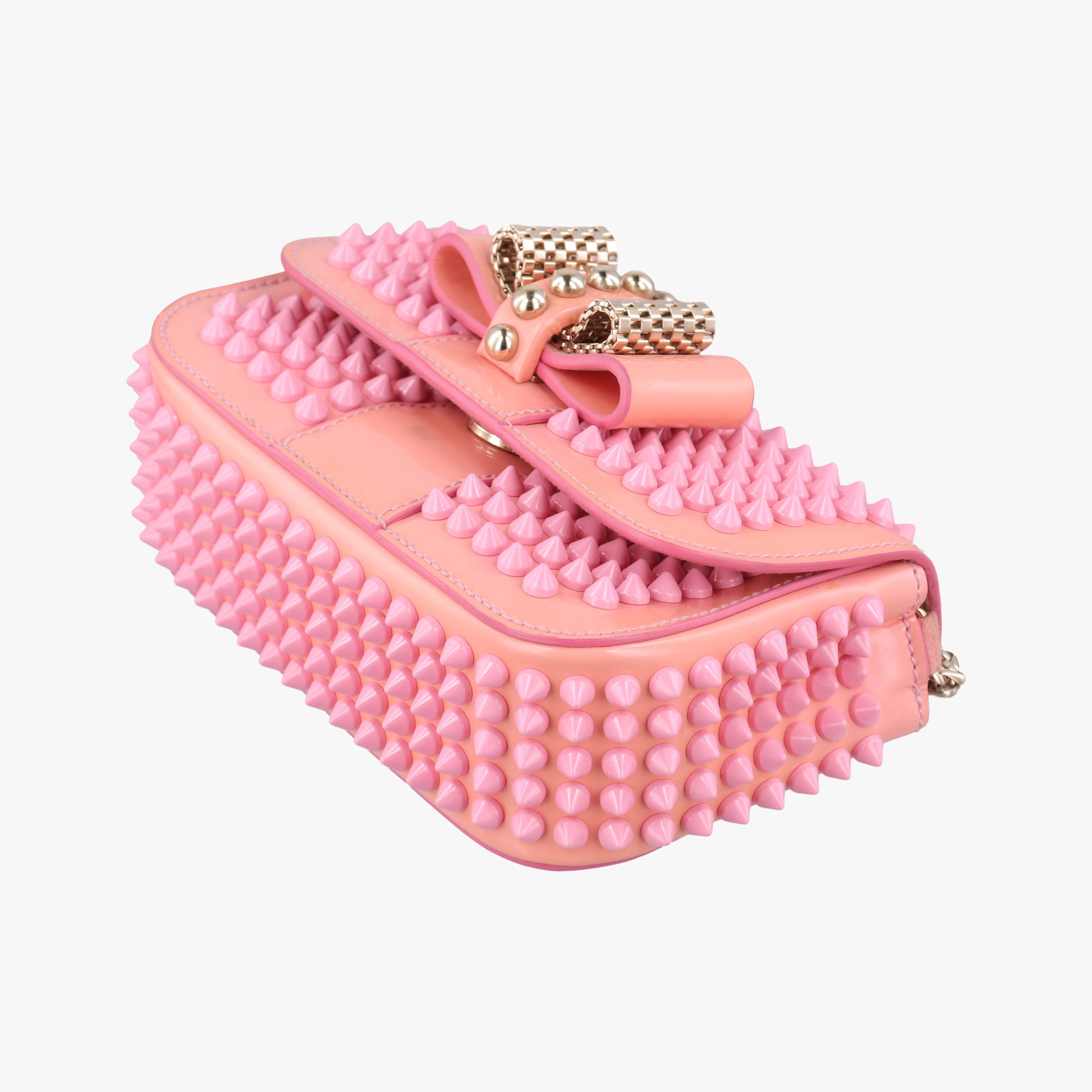 Sweet Charity Scarabe Spike Pink Patent スイート チャリティー スカラベ スパイク ピンク パテント