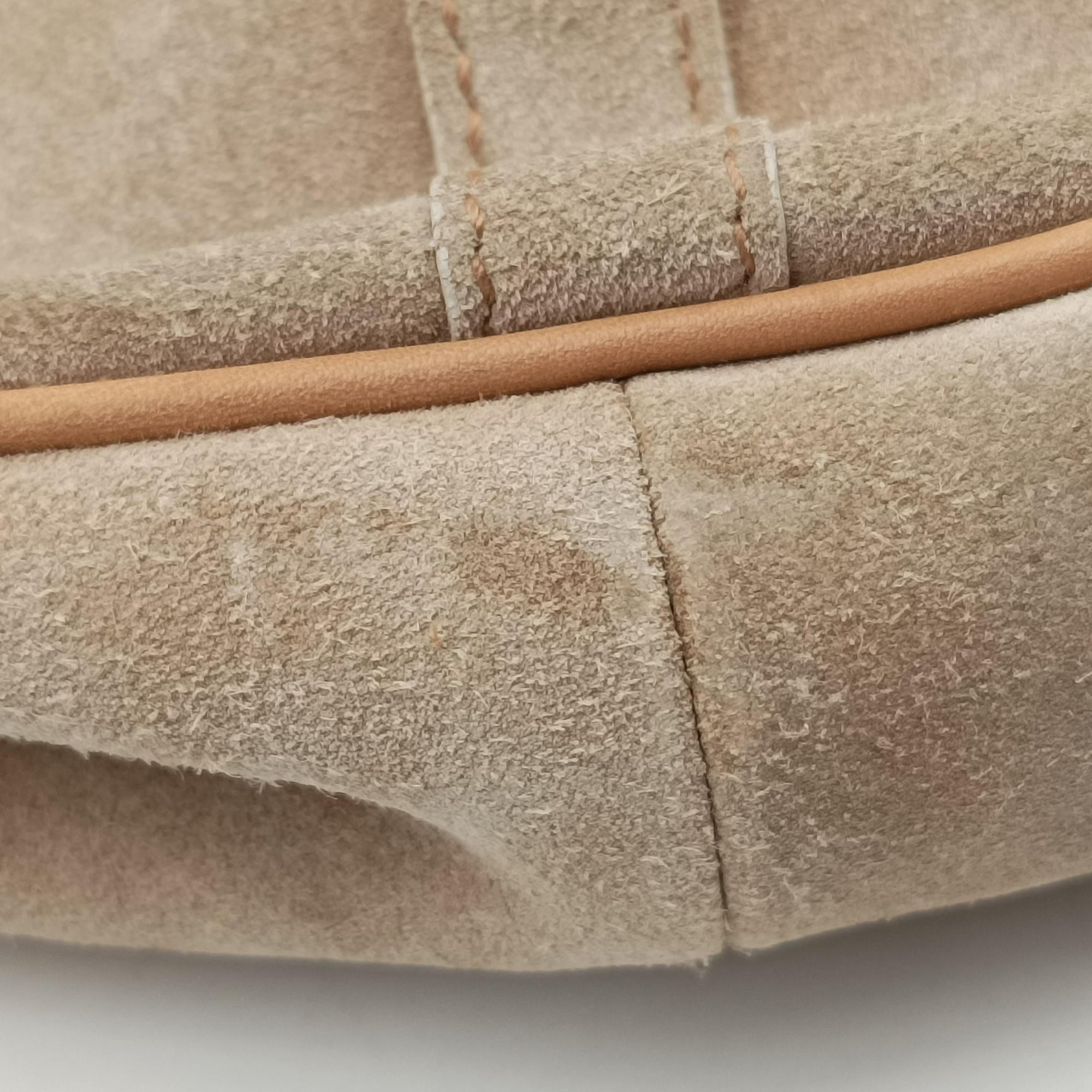 Rive Gauche Beige Leather×Suede 120436 120436.001998リヴゴーシュ ベージュ レザー×スエード 120436 120436.001998