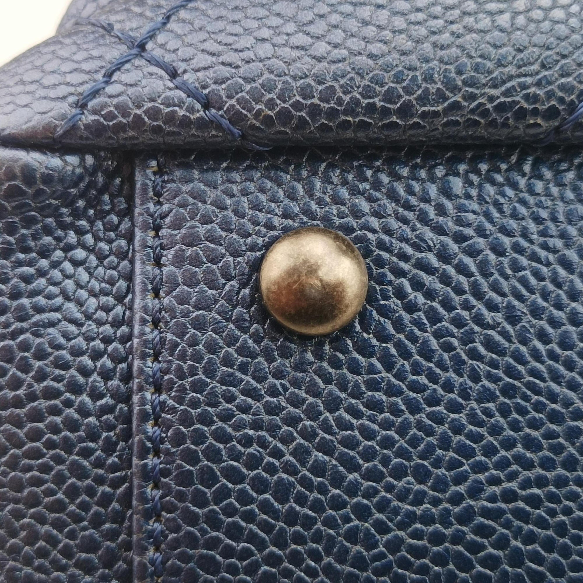 Matelasse Cocomark Blue Caviar Leather A67413 16748358マトラッセ ココマーク ブルー キャビアレザー A67413 16748358