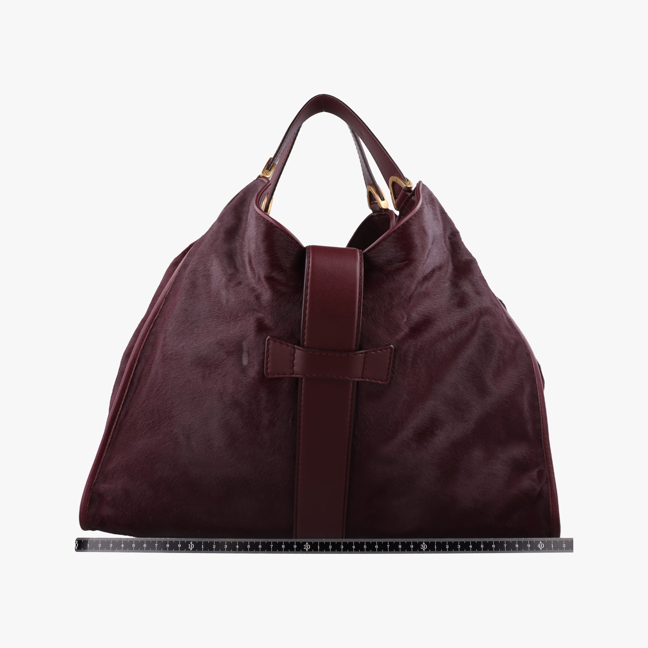 Stirrup Exotic Horsebit Burgundy ponyhair 296855 G013022204スターラップ エキゾチック ホースビット ワインレッド ハラコ 296855 G013022204