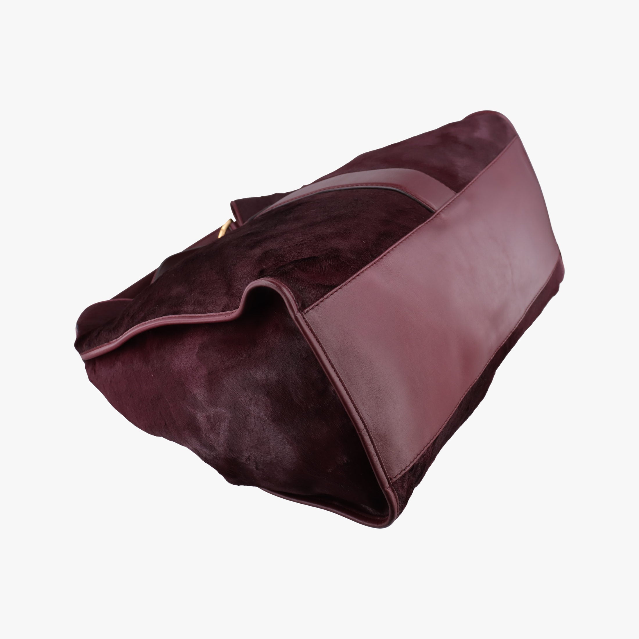Stirrup Exotic Horsebit Burgundy ponyhair 296855 G013022204スターラップ エキゾチック ホースビット ワインレッド ハラコ 296855 G013022204