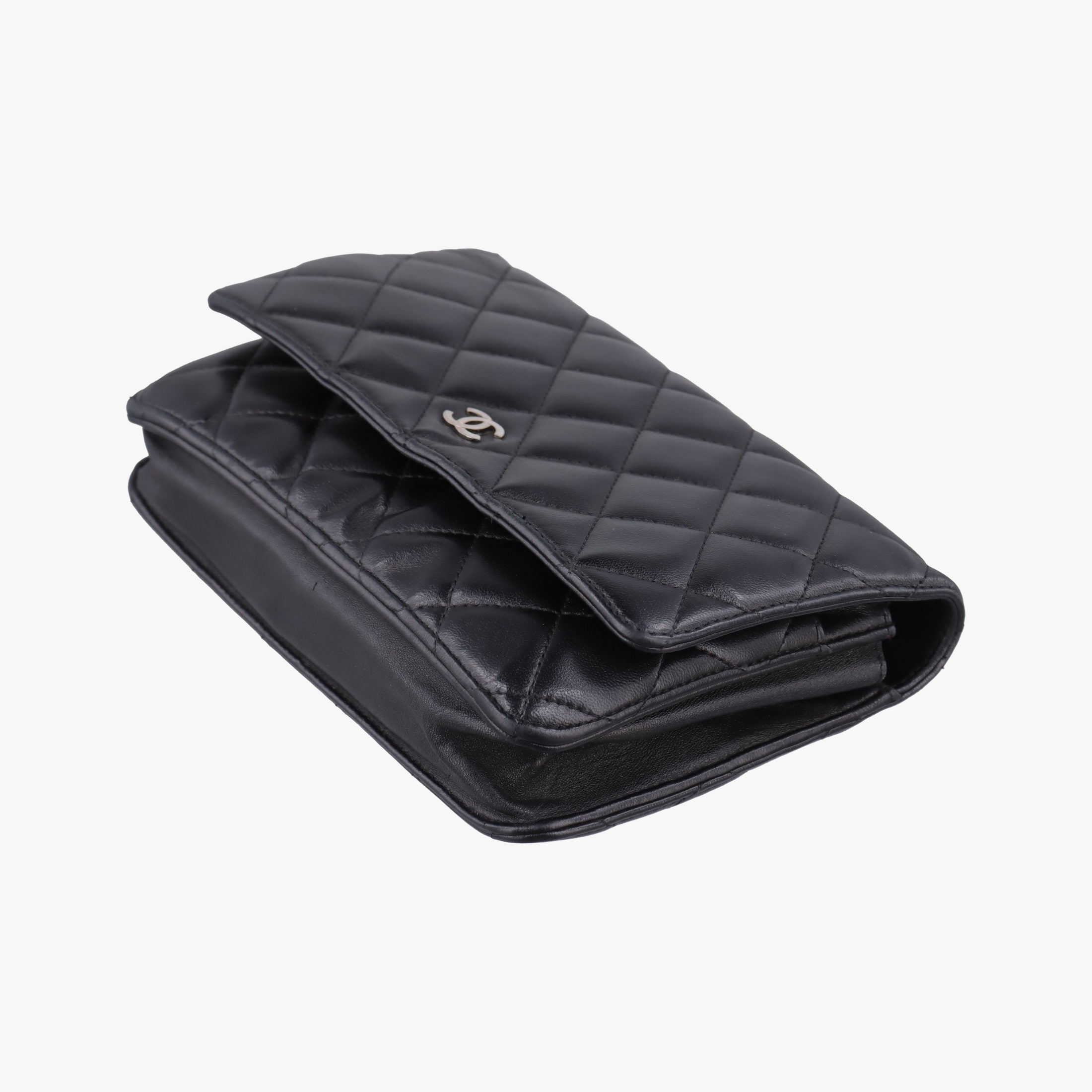 Matelasse coco mark Black lambskin A33814 17558280マトラッセ ココマーク ブラック ラムスキン A33814 17558280