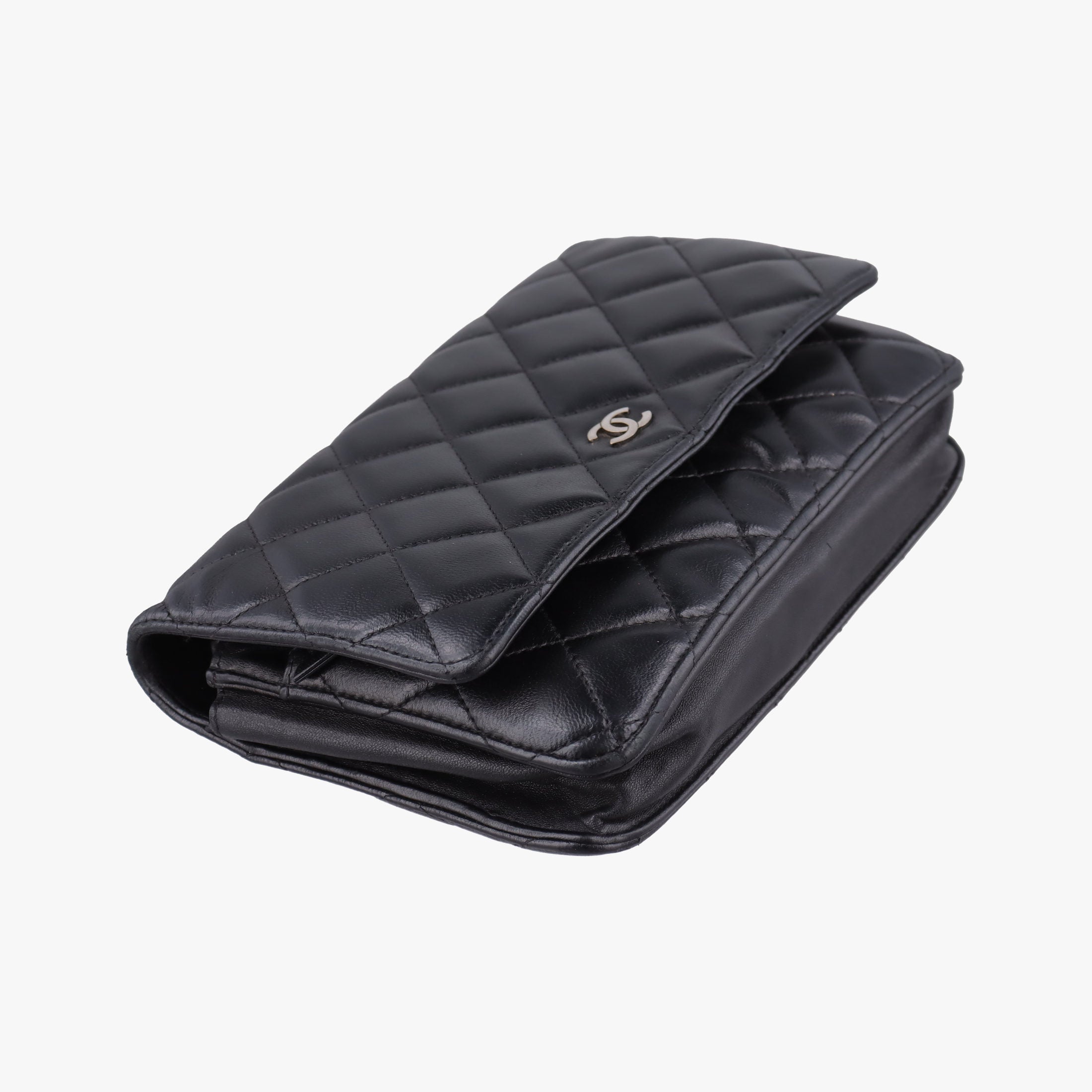 Matelasse coco mark Black lambskin A33814 17558280マトラッセ ココマーク ブラック ラムスキン A33814 17558280