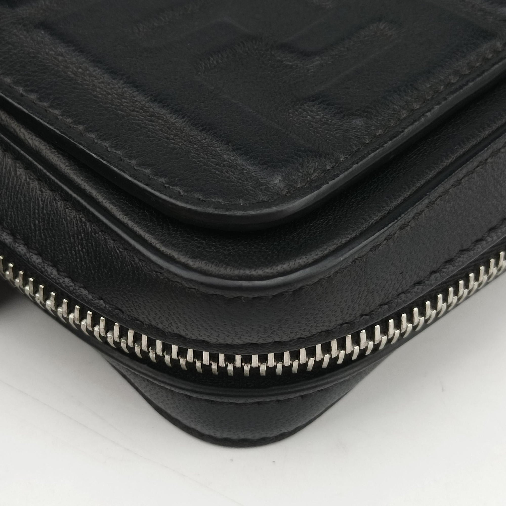 FF logo Black Leather 7M0299 7M0299 A72V 208-0501FFロゴ ブラック レザー 7M0299 7M0299 A72V 208-0501