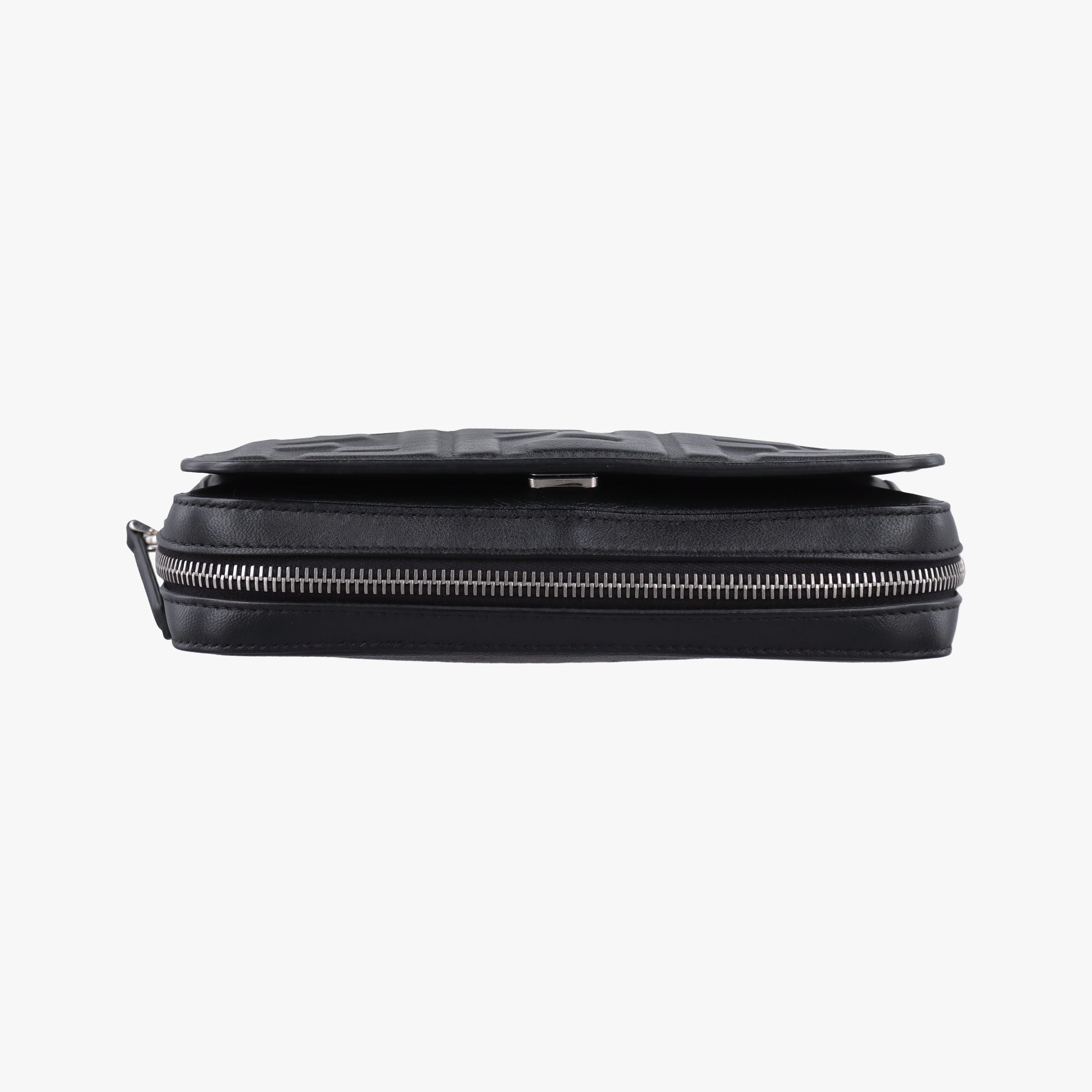 FF logo Black Leather 7M0299 7M0299 A72V 208-0501FFロゴ ブラック レザー 7M0299 7M0299 A72V 208-0501