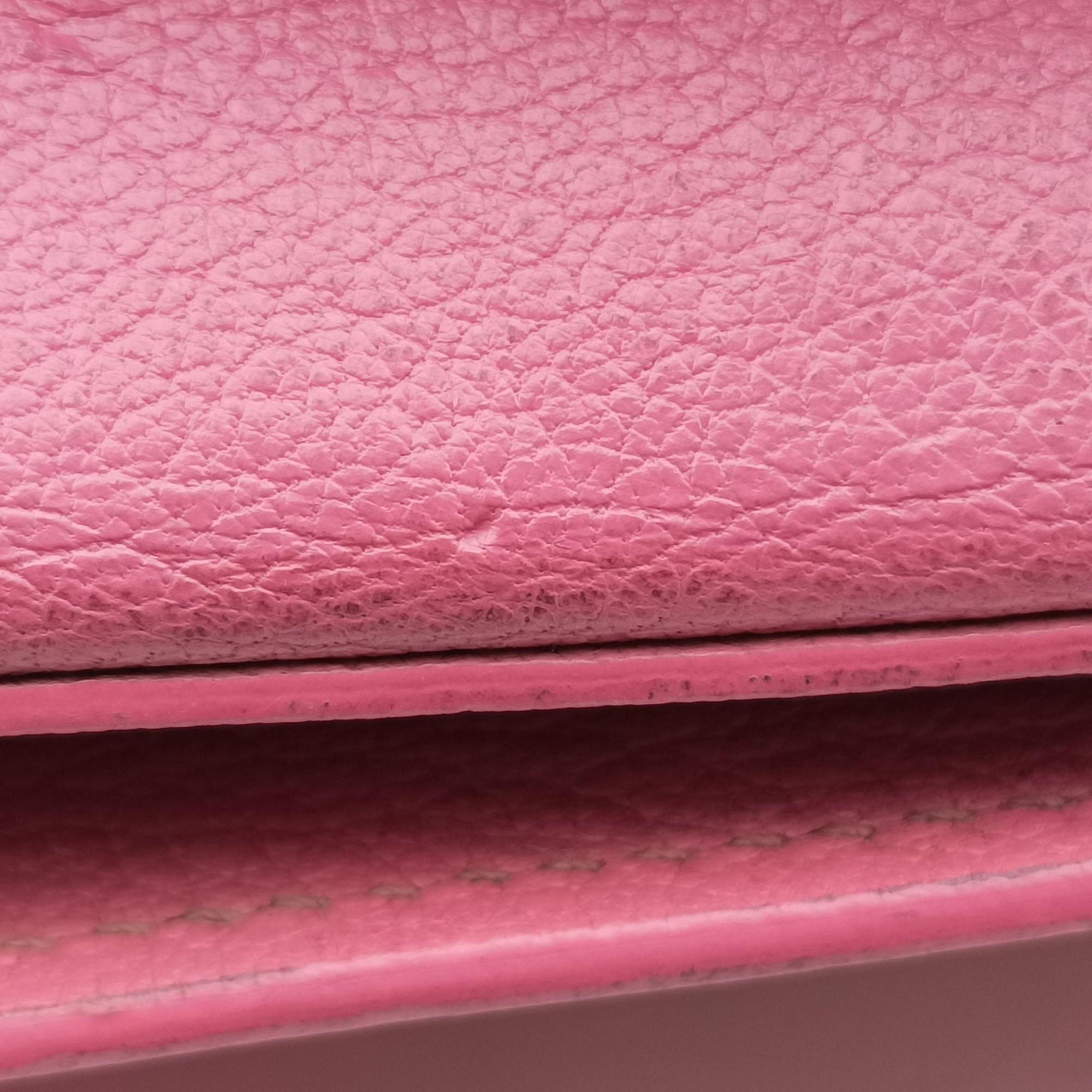 lock Fuoco Sound Top Handle Pink SAFFIANO Leather BT0963 25ロック フオコ サウンドトップハンドル ピンク サフィアーノレザー BT0963 25