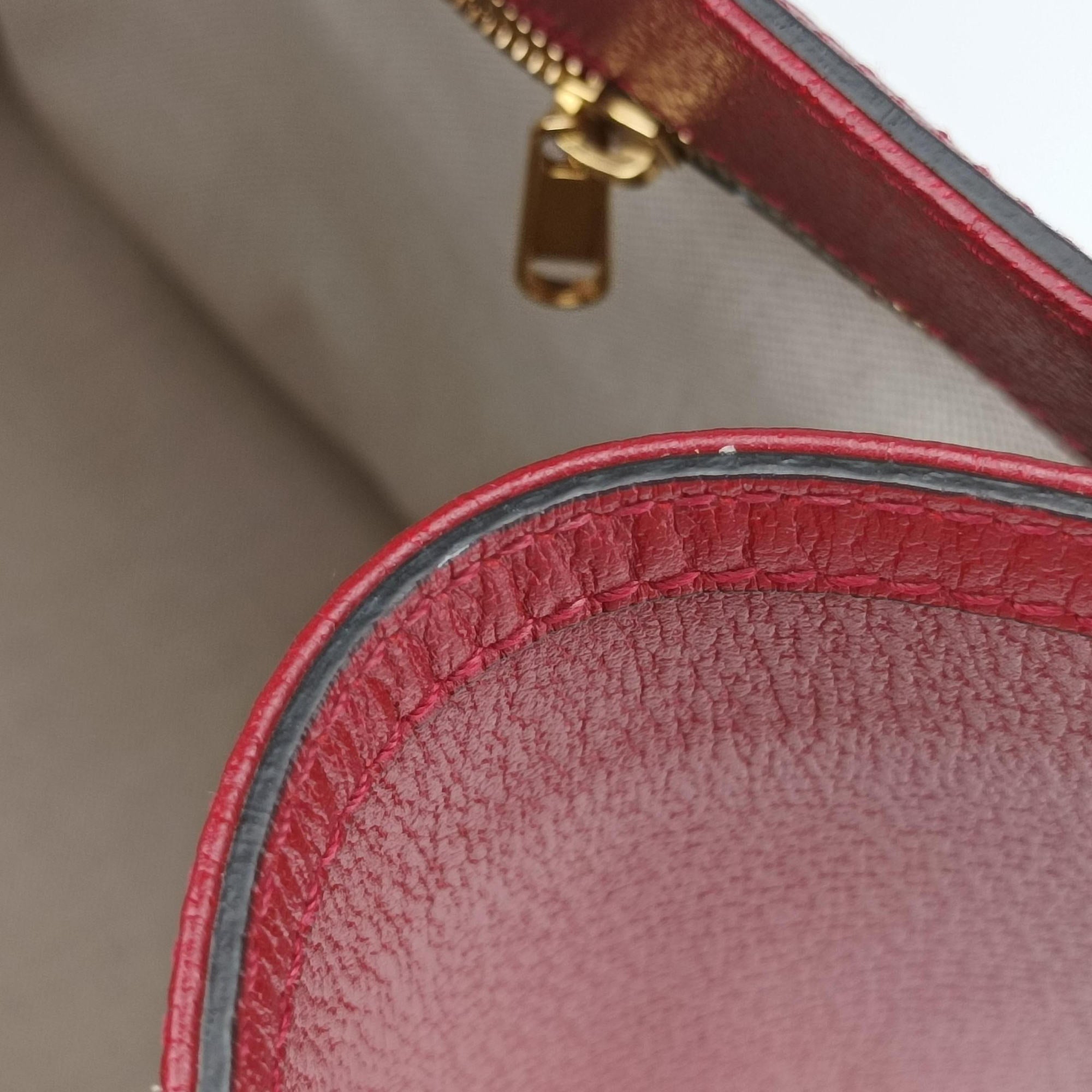 Fujiko-Pro Doraemon Micro GG Supreme Beige × Red × Multicolor PVC coated canvas×Leather 653952 B033864026フジコ プロ ドラえもん マイクロGGスプリーム ベージュ×レッド×マルチカラー PVCコーティングキャンバス×レザー 653952 B033864026