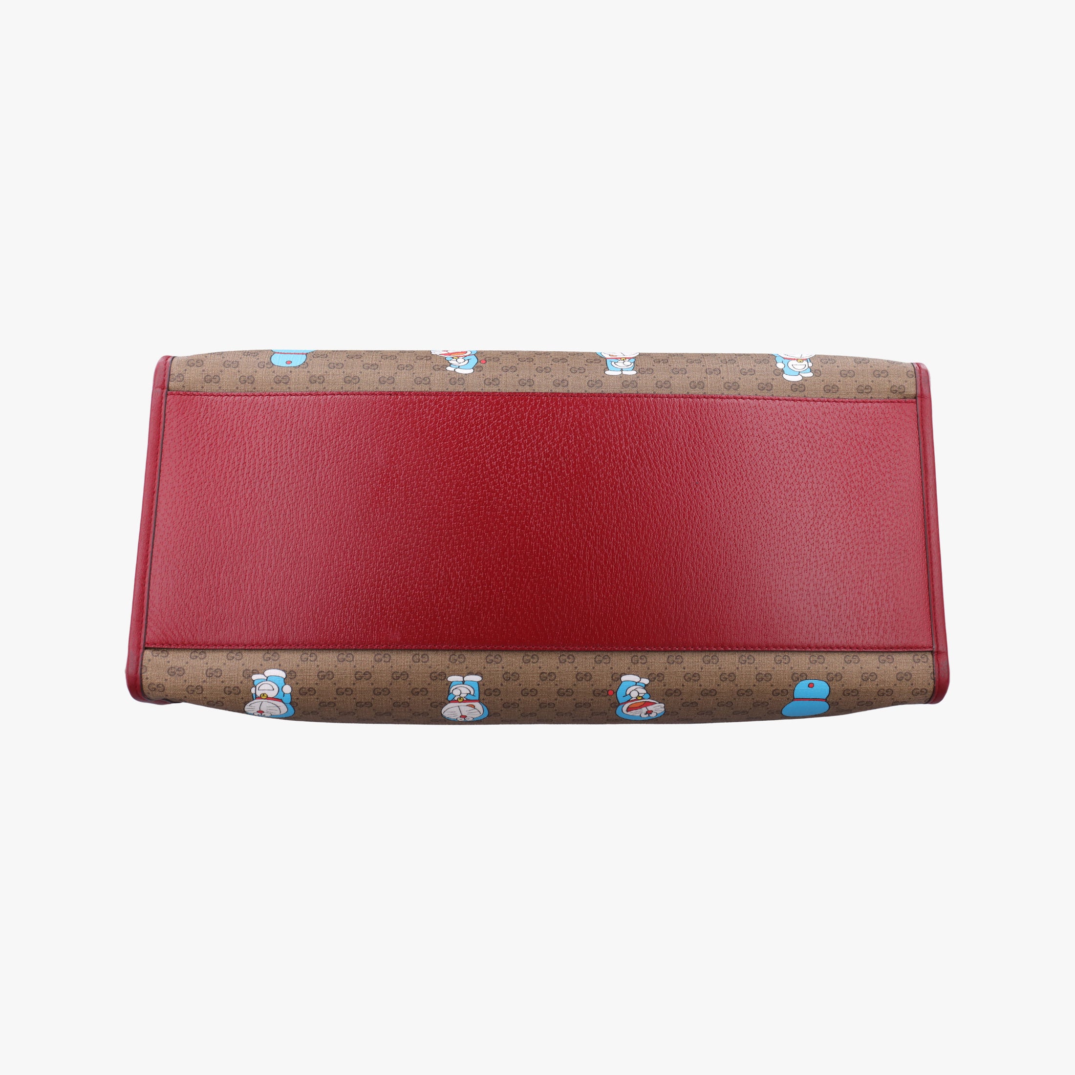 Fujiko-Pro Doraemon Micro GG Supreme Beige × Red × Multicolor PVC coated canvas×Leather 653952 B033864026フジコ プロ ドラえもん マイクロGGスプリーム ベージュ×レッド×マルチカラー PVCコーティングキャンバス×レザー 653952 B033864026