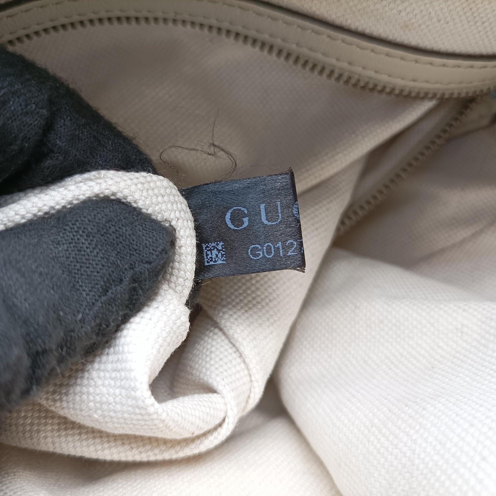 Guccissima Beige x Brown Canvas×Leather 282297 G012747145グッチシマ ベージュ×ブラウン キャンバス×レザー 282297 G012747145