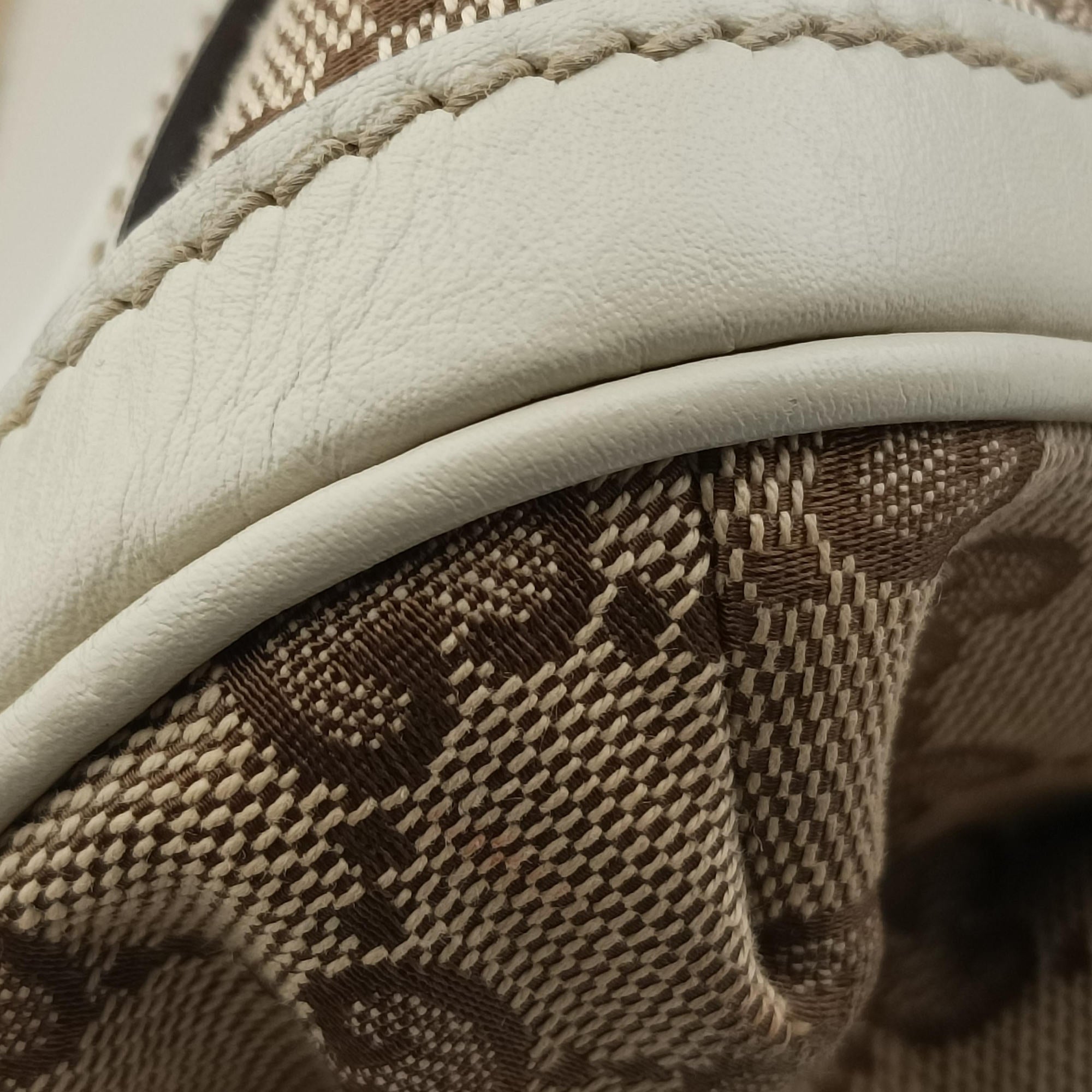 Guccissima Beige x Brown Canvas×Leather 282297 G012747145グッチシマ ベージュ×ブラウン キャンバス×レザー 282297 G012747145