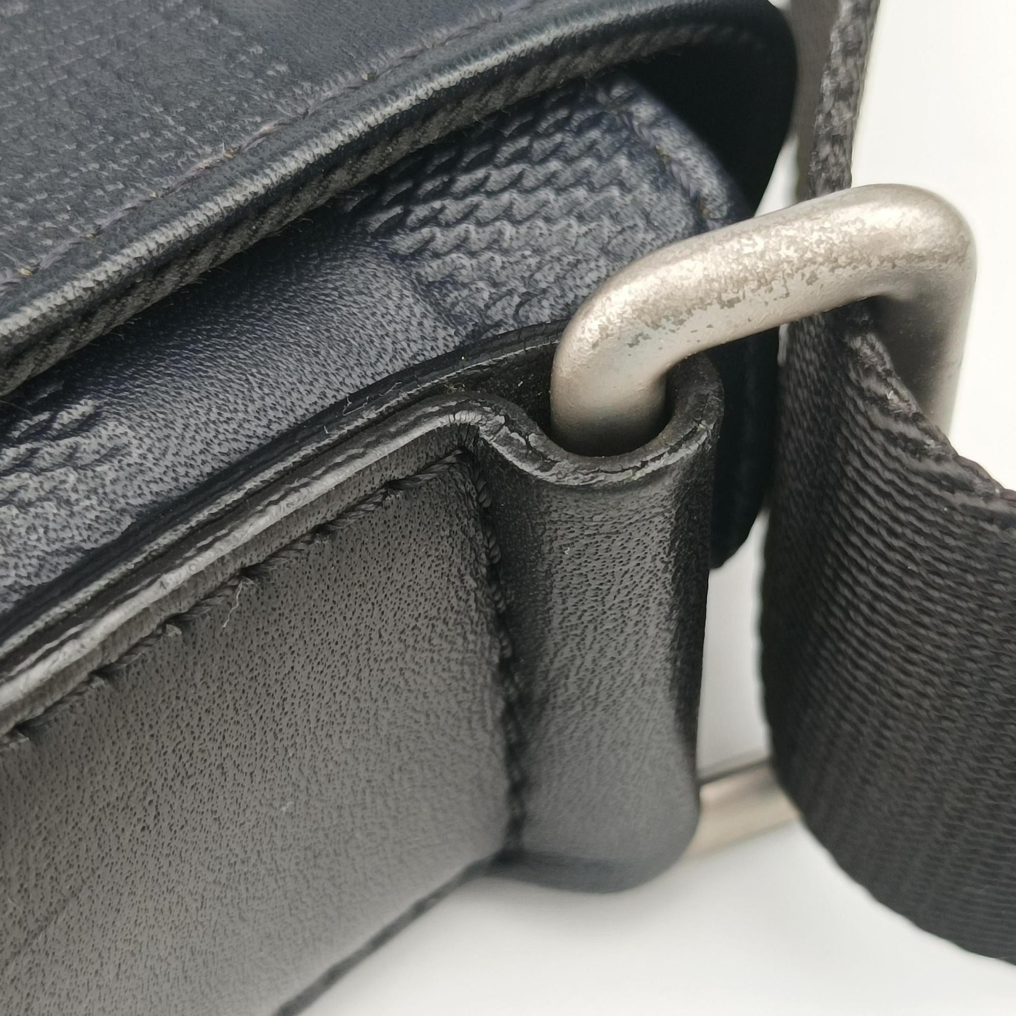 District PM Noir Damier Infini Leather N41033 CA2137ディストリクト PM ノワール ダミエアンフィニレザー N41033 CA2137