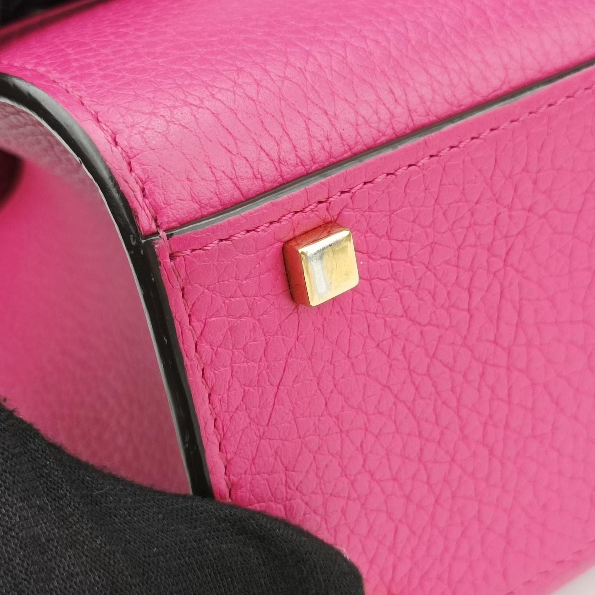 Legenne PM Rose leather B1067レジェンヌ PM ローズ レッド レザー B1067