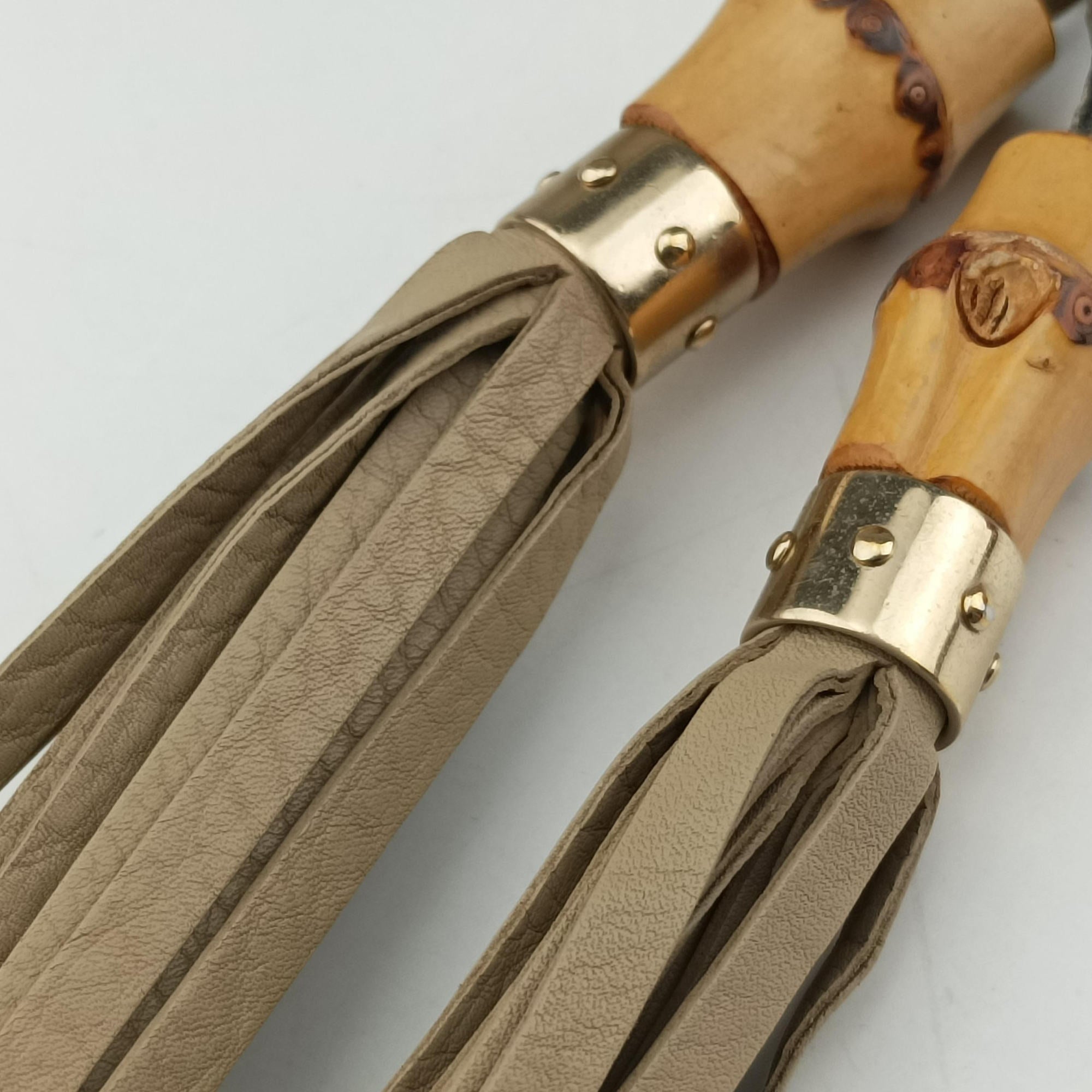 New Bamboo khaki Leather 254884 I8418936ニューバンブー カーキ レザー 254884 I8418936
