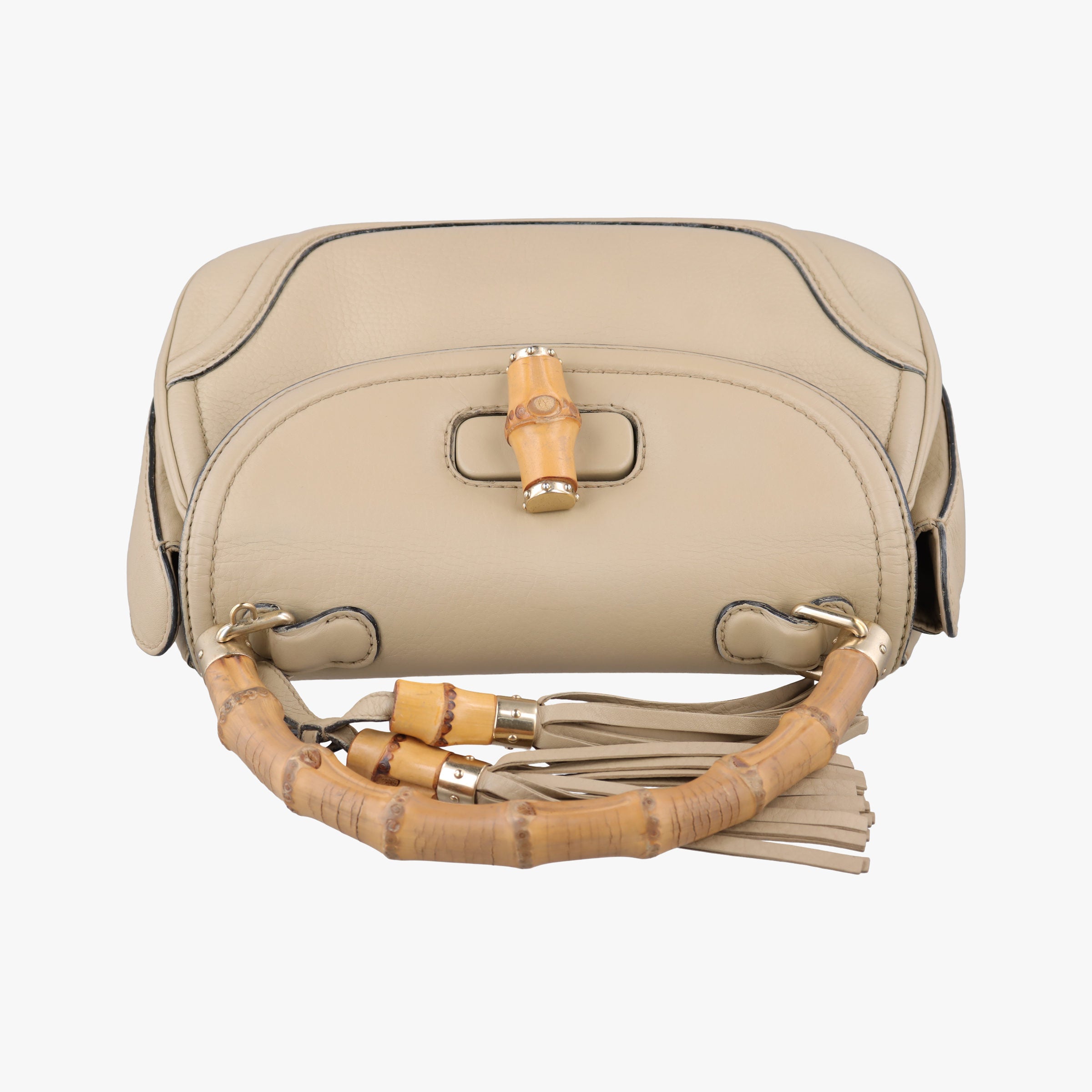 New Bamboo khaki Leather 254884 I8418936ニューバンブー カーキ レザー 254884 I8418936