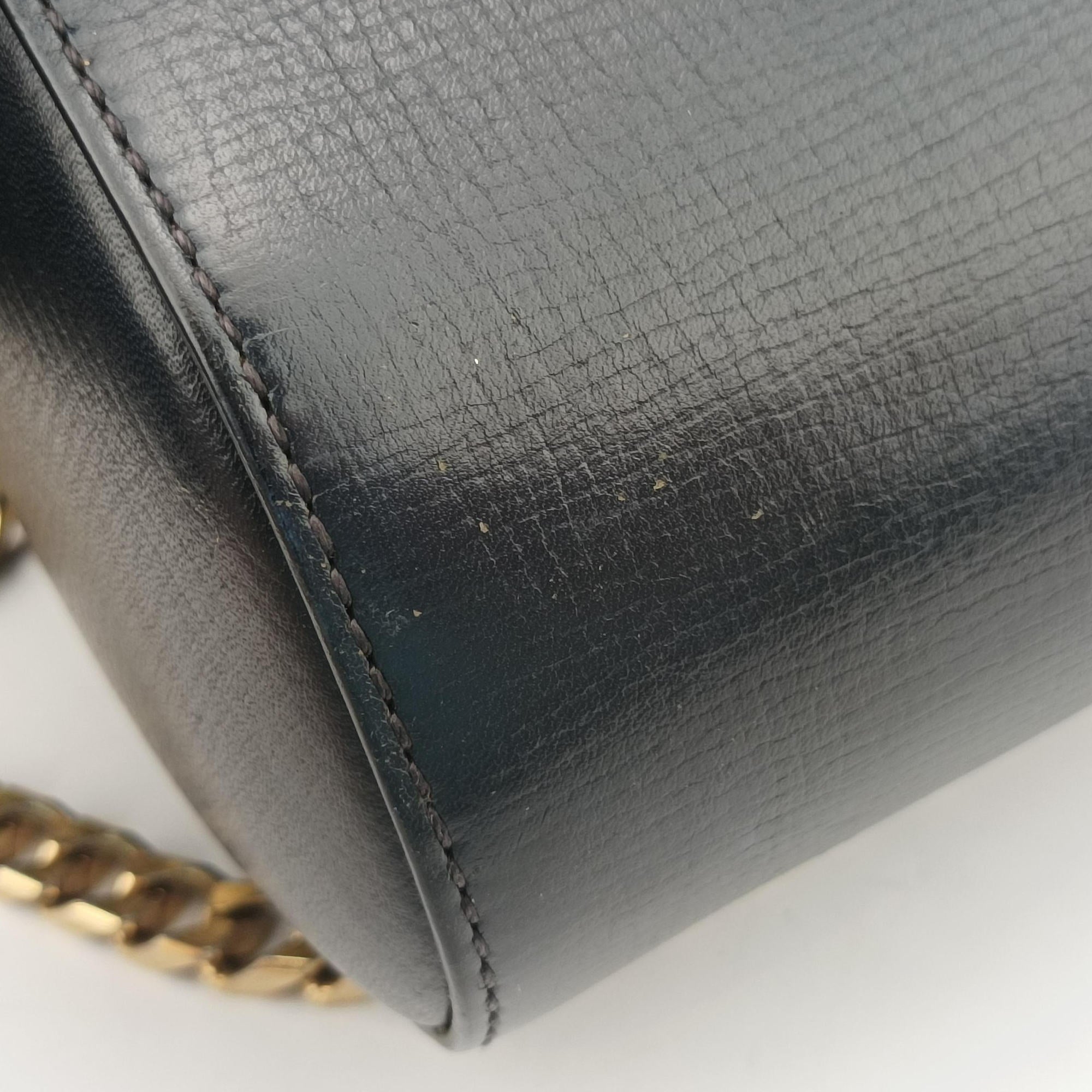 Pandora Box Black Leather ZE F 0166パンドラ ブラック レザー ZE F 0166