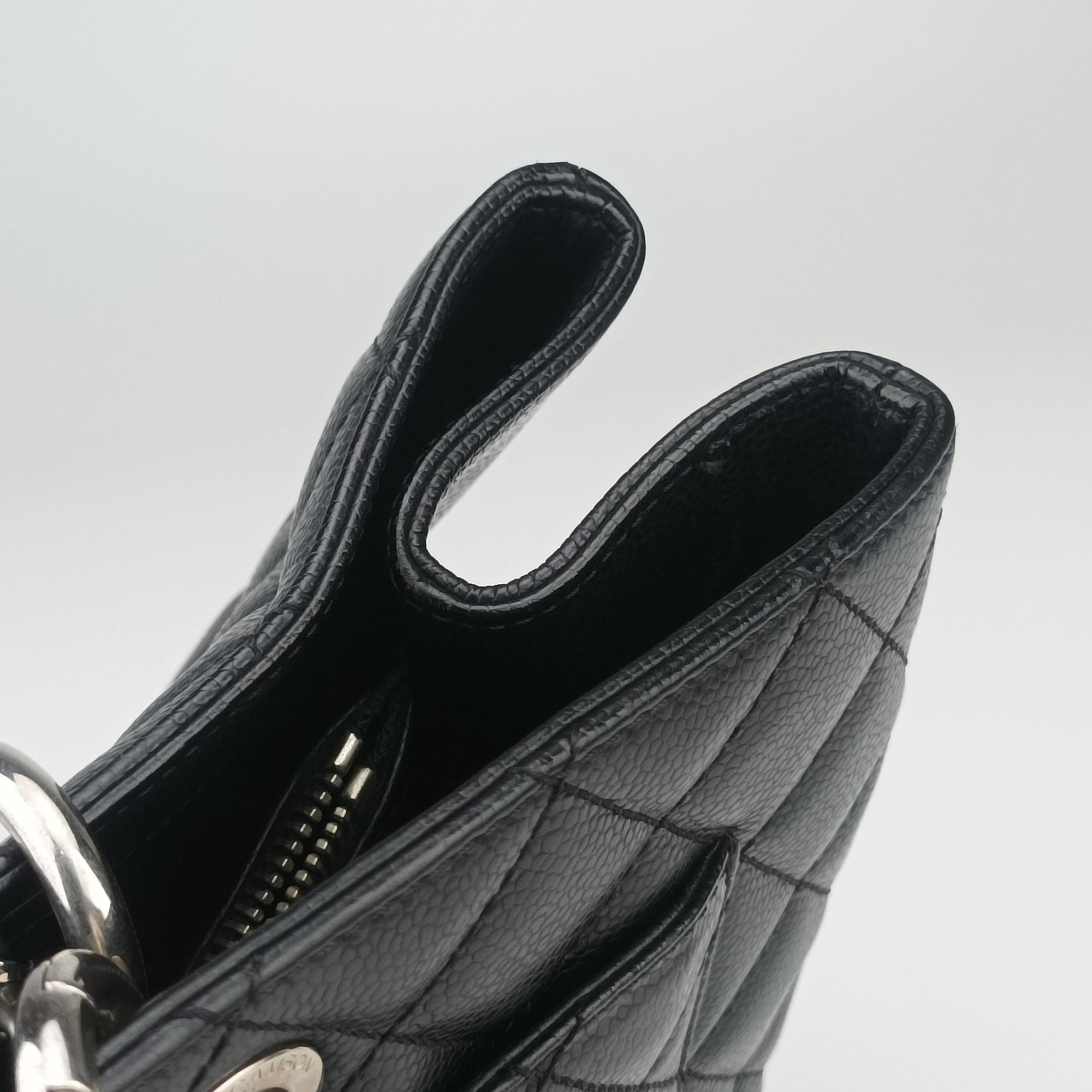 Matelasse Cocomark GST Black Caviar Leather A66865 16744903マトラッセ ココマークGST ブラック キャビアレザー A66865 16744903