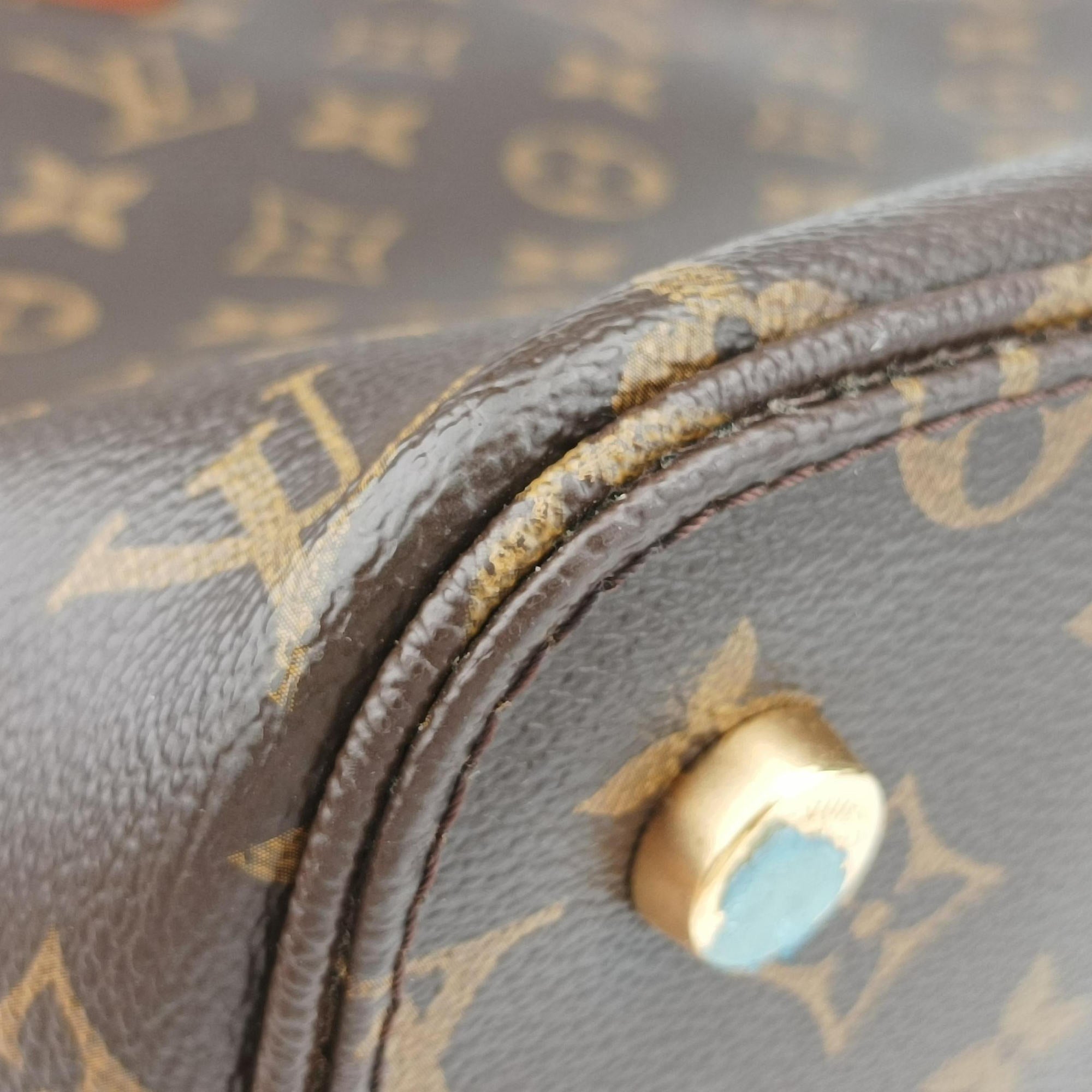 Lockit MM Brown Monogram Canvas×calf leather M40606 FL0142ロックイットMM モノグラム/ブラウン モノグラムキャンバス×カーフレザー M40606 FL0142