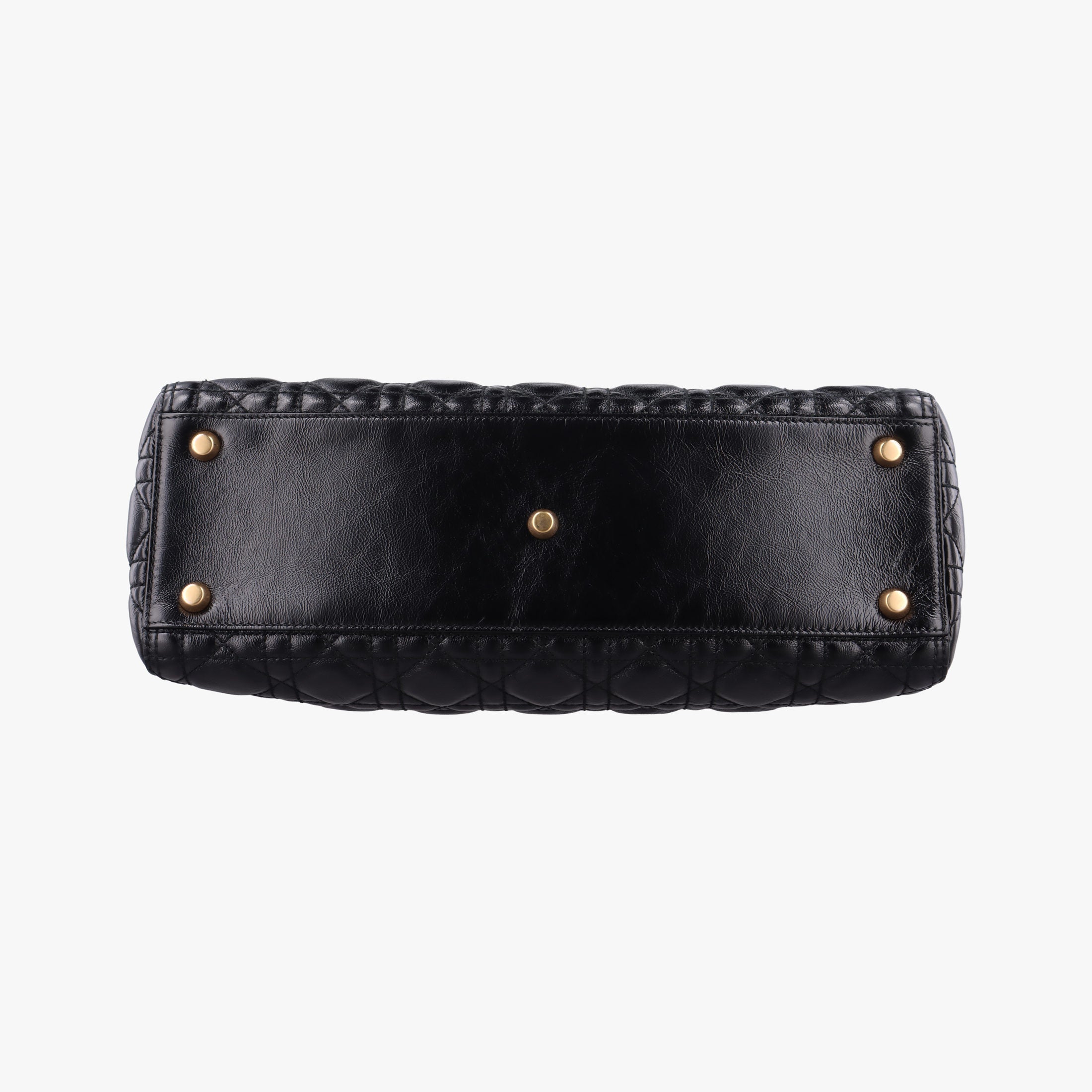Lady Dior Black lambskin 01-BO-0147レディディオール ブラック ラムスキン 01-BO-0147