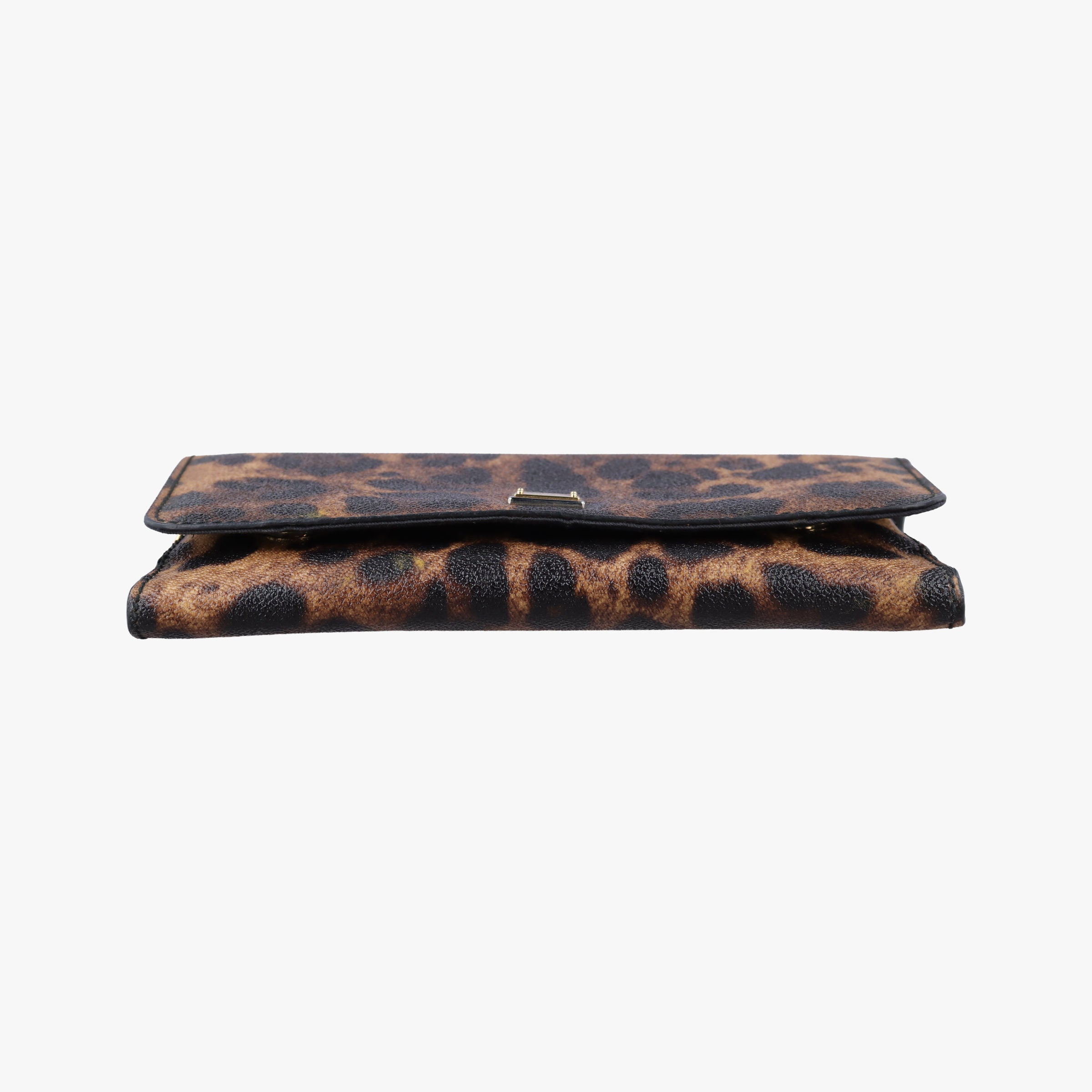 Dauphine Leopard Brown Coated Canvas レオパード ヒョウ柄 ブラウン コーティングキャンバス