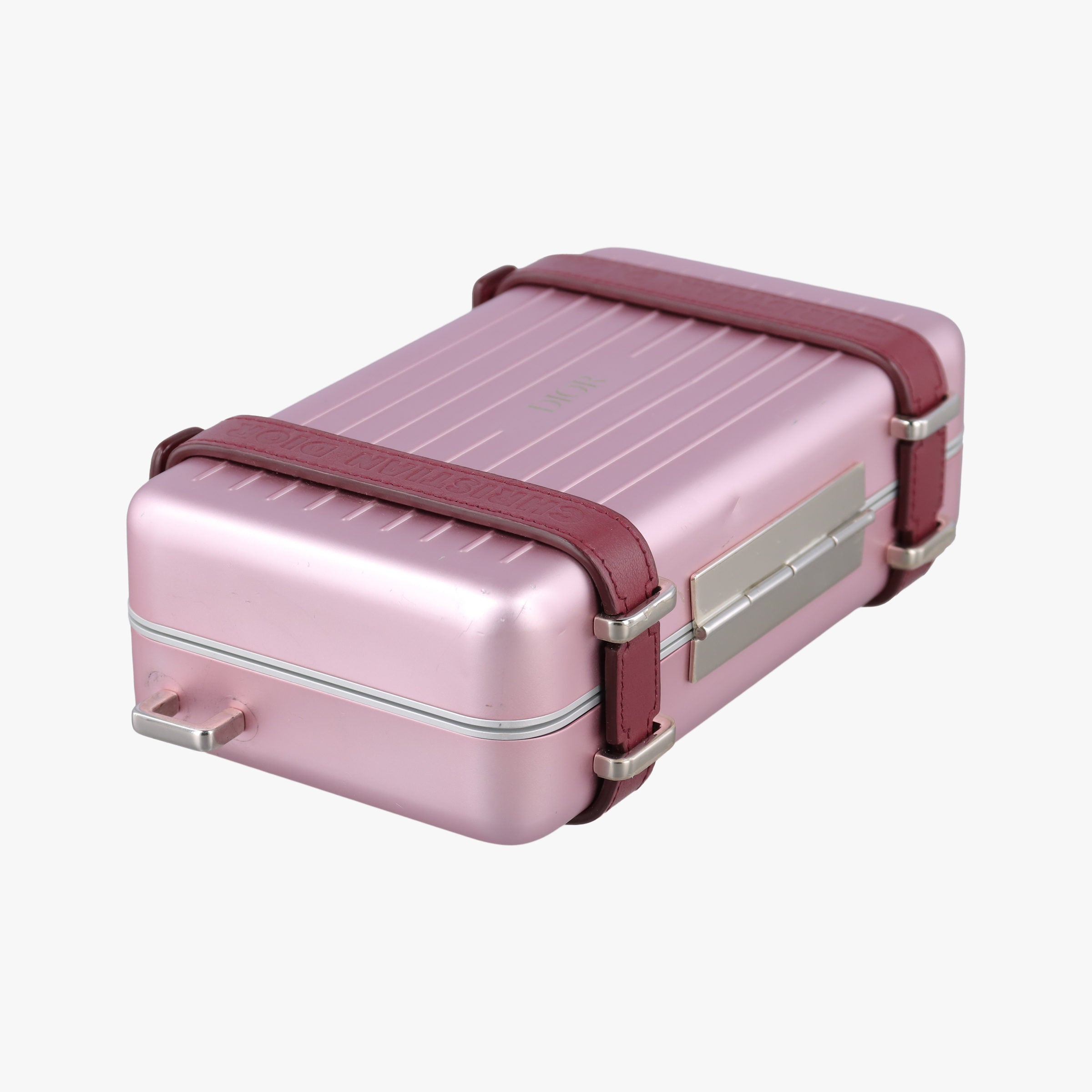 Rimowa Collaboration Pink×red Aluminum×Leather 25-BO-1129リモワコラボ ピンク×レッド アルミニウム×レザー 25-BO-1129