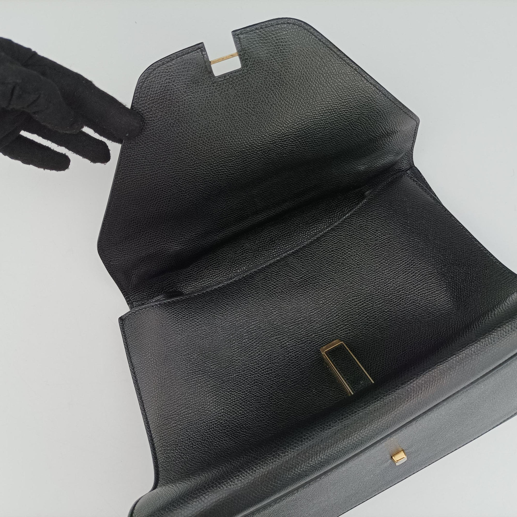 Iside Black Calfskin N 376815イジィデ ブラック カーフスキン N 376815