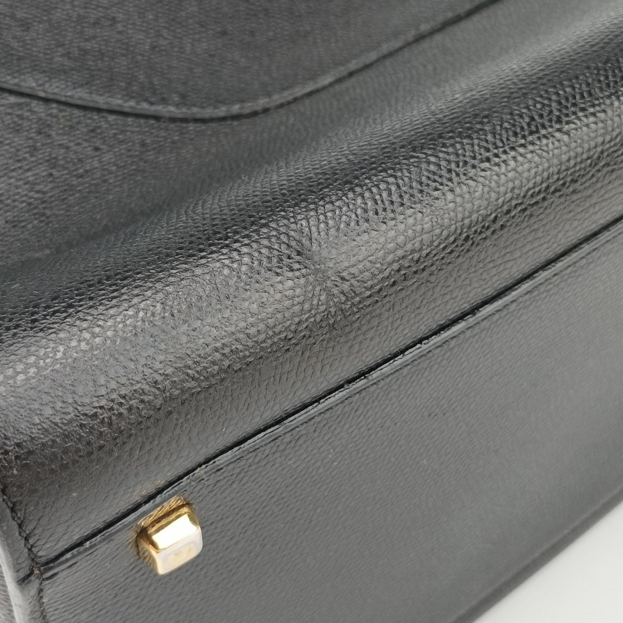 Iside Black Calfskin N 376815イジィデ ブラック カーフスキン N 376815