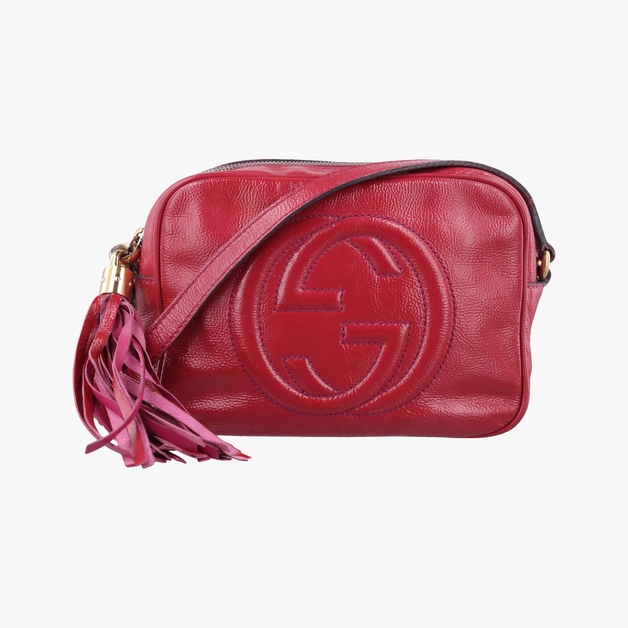 Soho Rose Patent Leather 308364 C015588287ソーホー ローズ レッド パテント 308364 C015588287