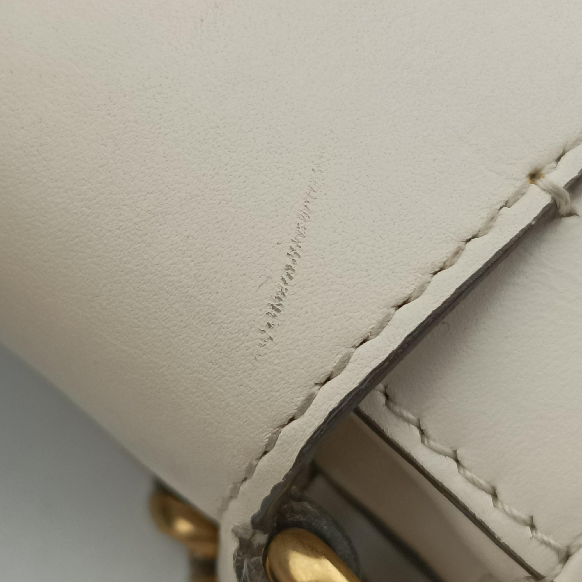 Broadway Pearl Bee White Leather 453778 I021993397ブロードウェイ パール ビー ホワイト レザー 453778 I021993397