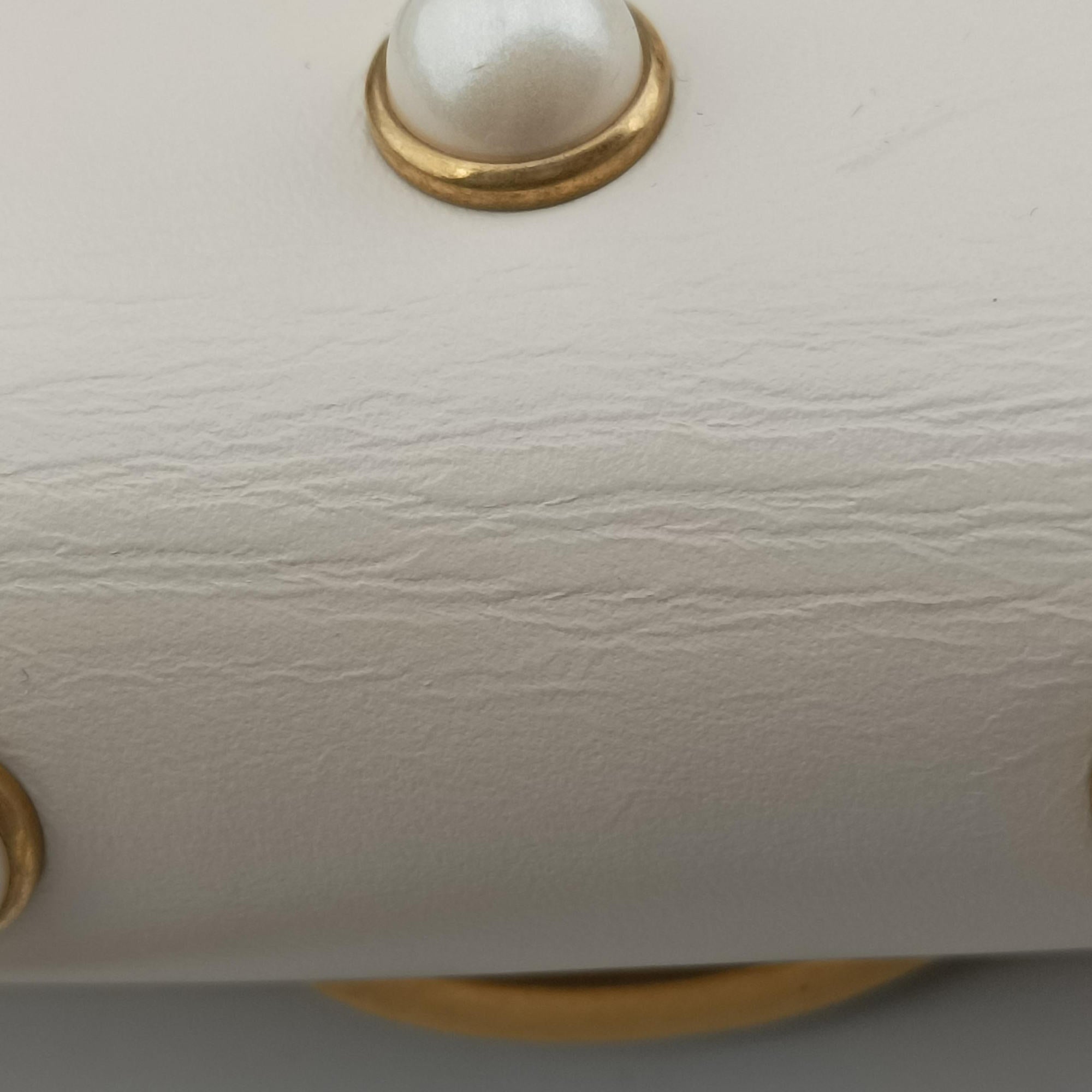 Broadway Pearl Bee White Leather 453778 I021993397ブロードウェイ パール ビー ホワイト レザー 453778 I021993397
