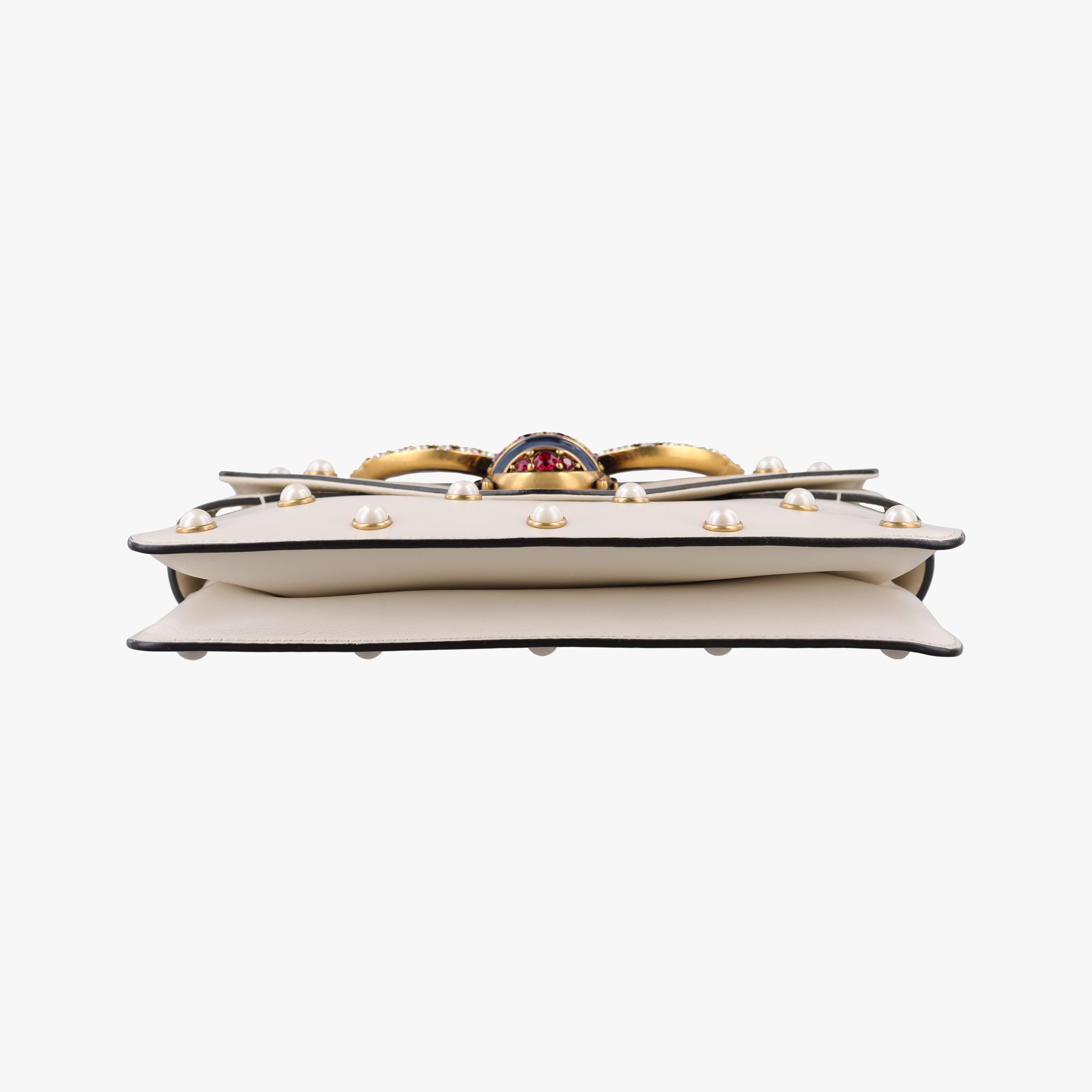 Broadway Pearl Bee White Leather 453778 I021993397ブロードウェイ パール ビー ホワイト レザー 453778 I021993397