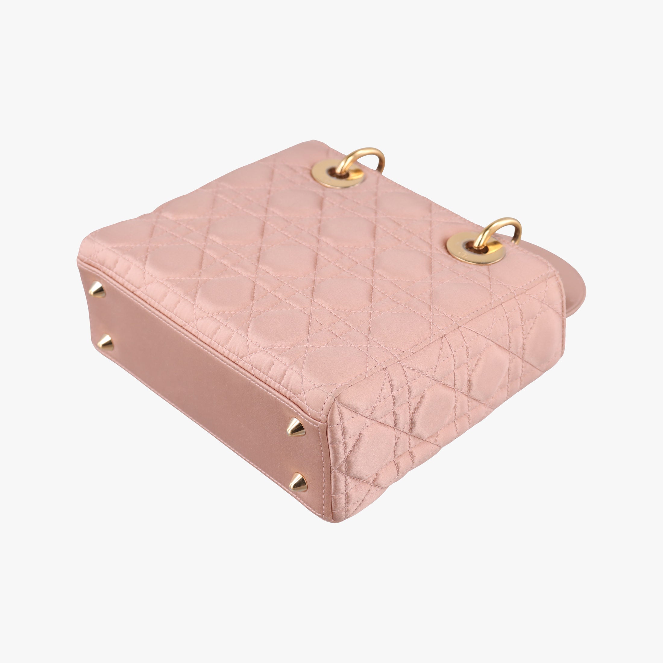 Lady Dior Pink Cannage Satin 29-MA-0129レディ ディオール ピンク カナージュ 絎縫 サテン 29-MA-0129