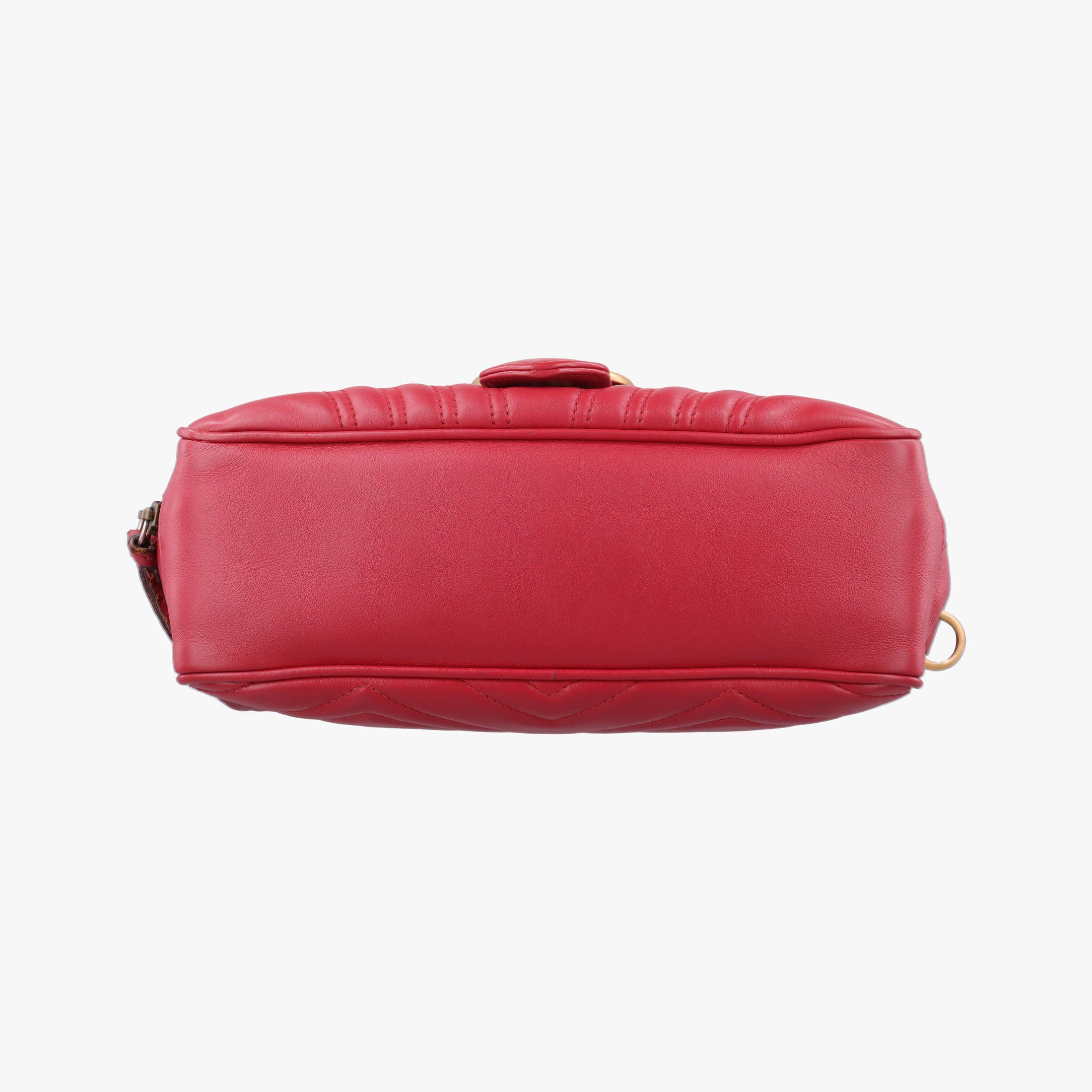 GG Marmont Red Leather 498100 A025661559GGマーモント レッド レザー 498100 A025661559