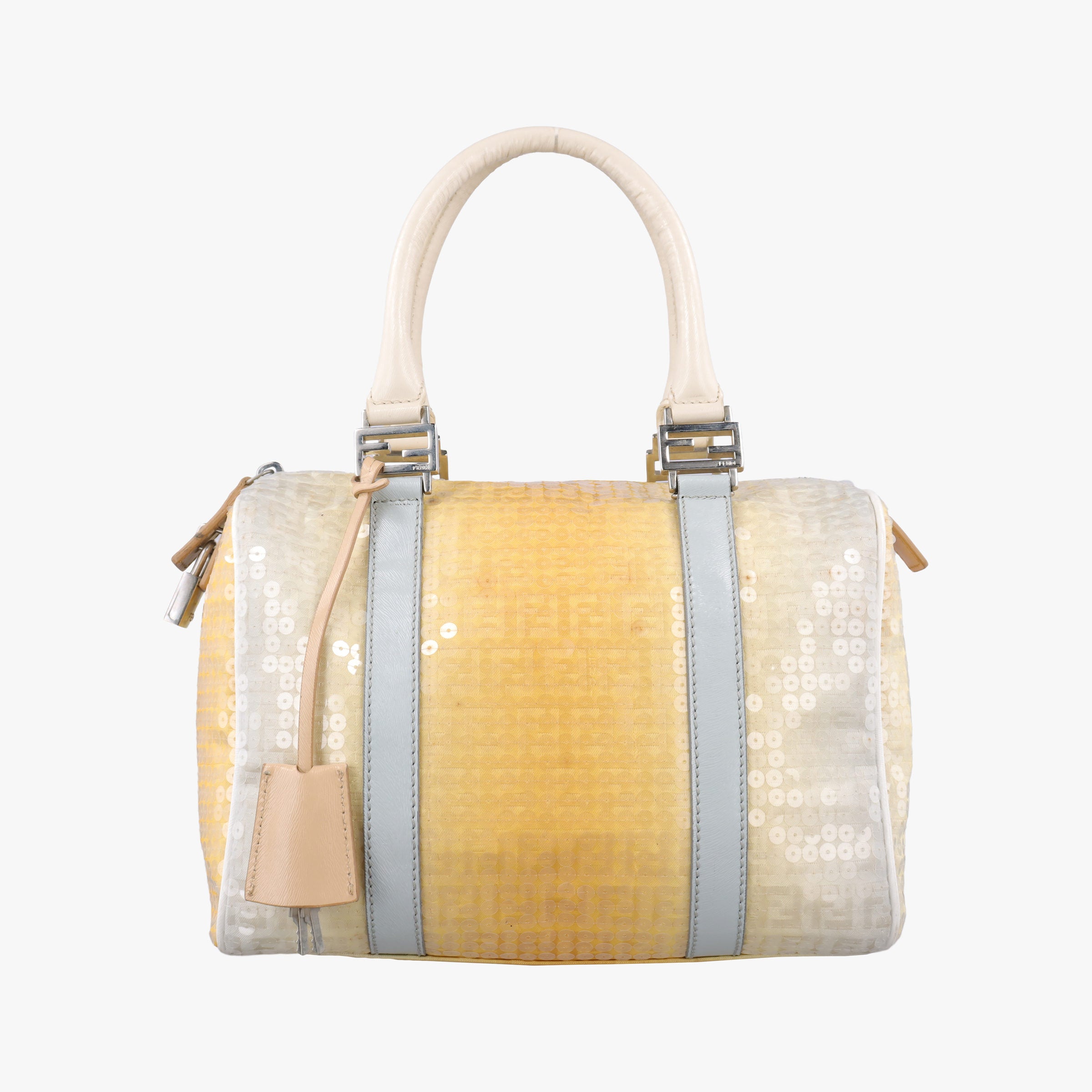 Zucchino Glitter Logo Yellow×Multicolour sequins 8BL068 2305/8BL068/AN9/098スパンコールイエローグラデーション イエロー×マルチカラー スパンコール 8BL068 2305/8BL068/AN9/098