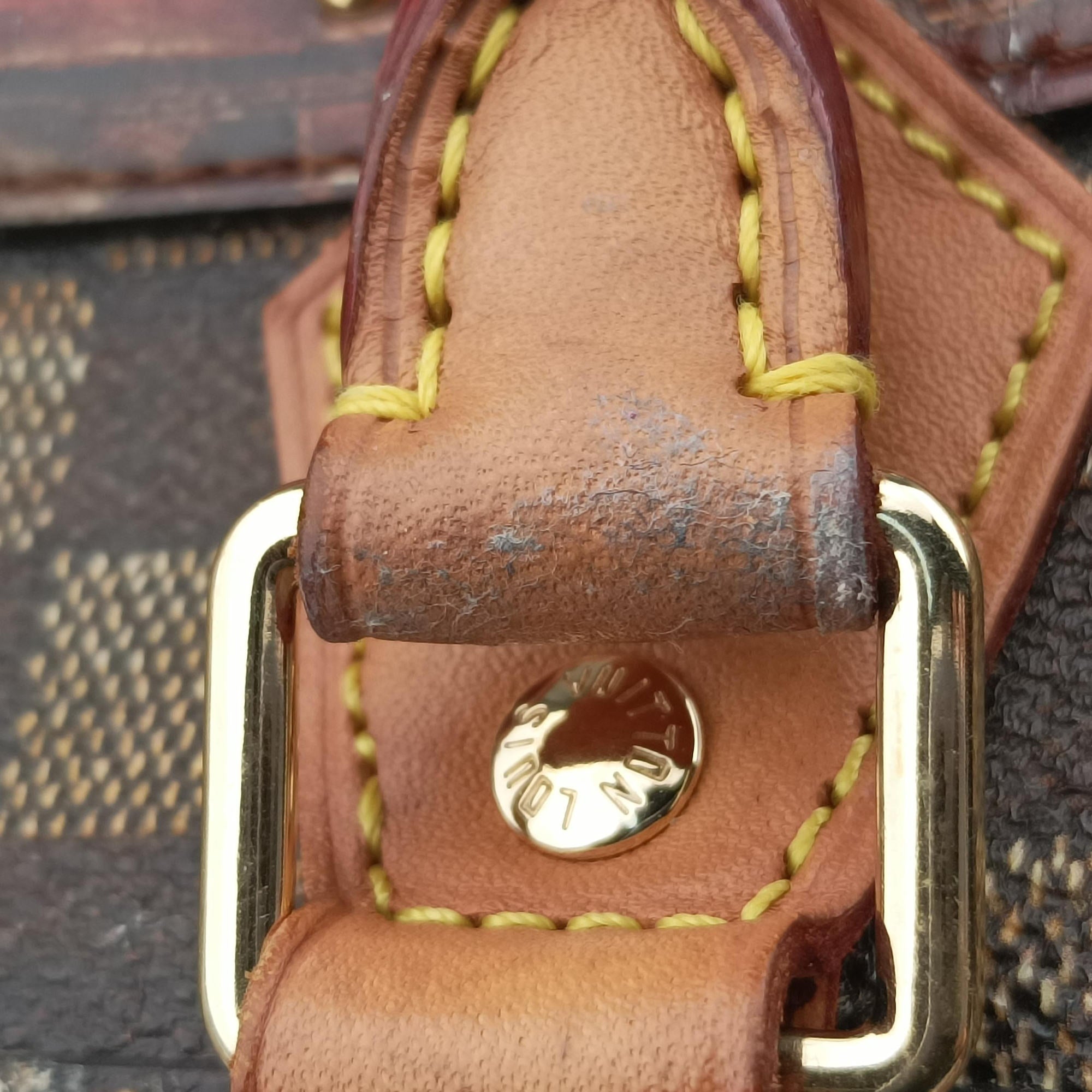 Time Trunk Speedy Bandouliere 25 Damier Ebene × Rouge Transformed Damier Canvas M52249 SN3118タイムトランク スピーディ バンドリエール 25 ダミエ・エベヌ × ルージュ トランスフォームド ダミエ キャンバス M52249 SN3118