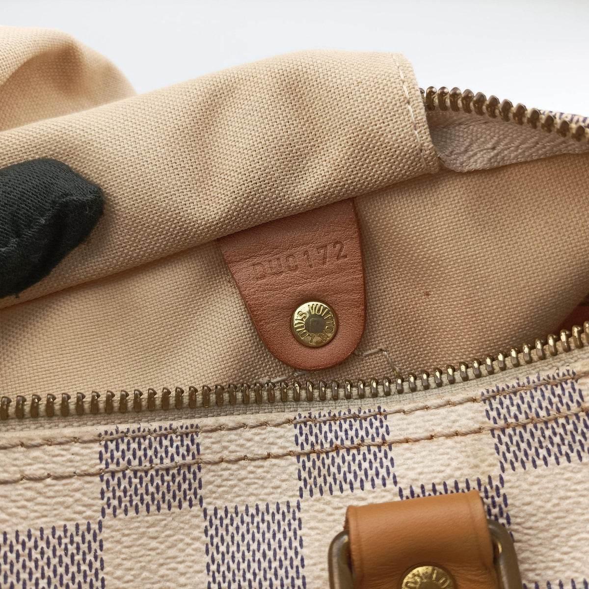 Vintage Louis Vuitton Speedy 30 AZUR Damier Canvas N41533 handbag | stylenewstar