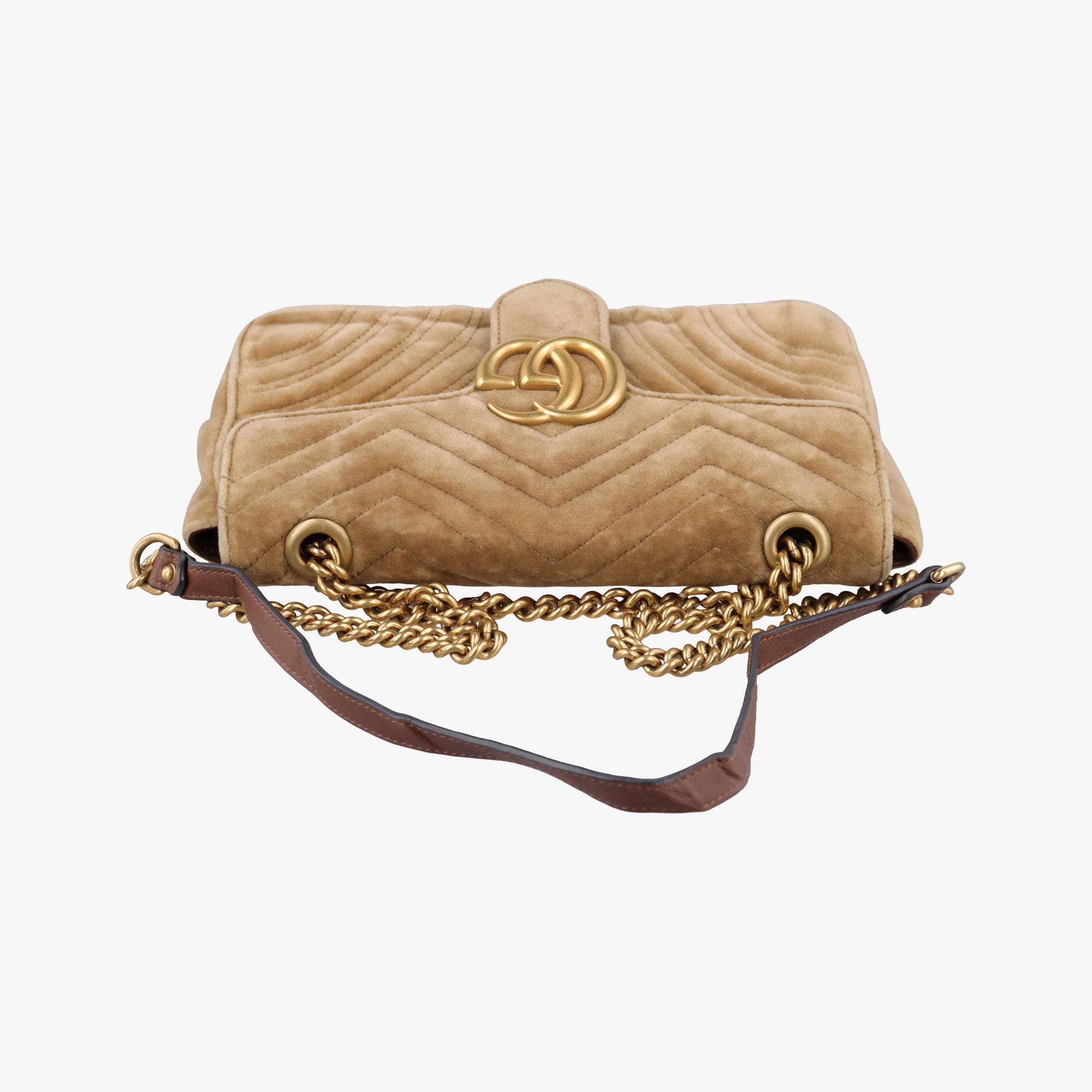 GG Marmont khaki velour 443497 D025088431GGマーモント カーキ ベロア 443497 D025088431